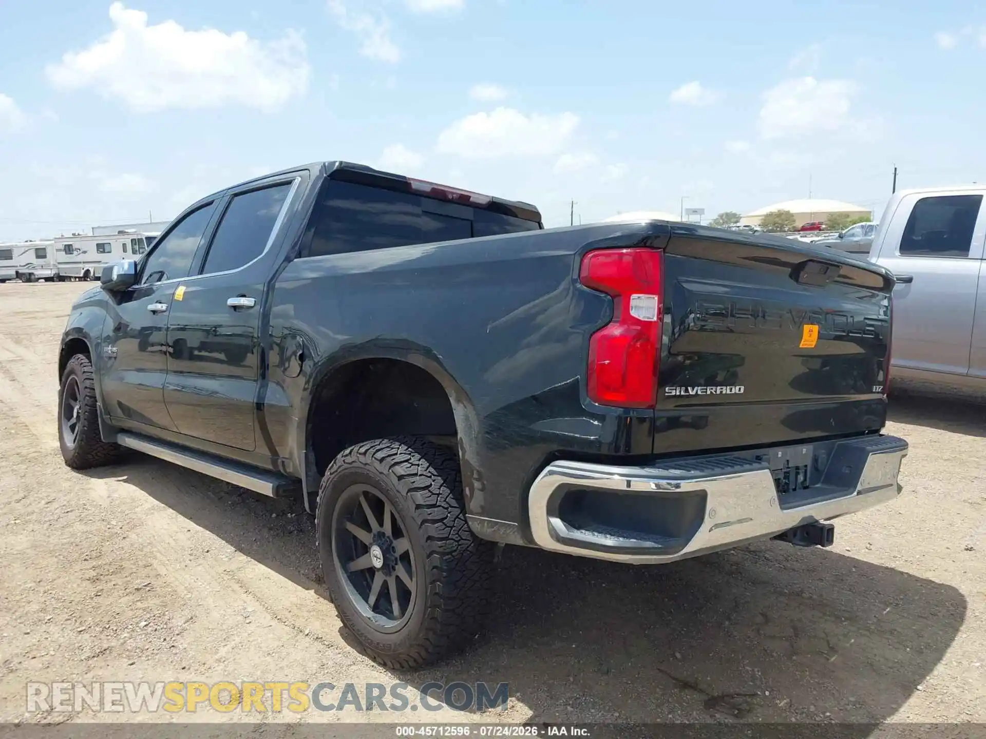 3 Фотография поврежденного автомобиля 3GCPWEED4MG214271 CHEVROLET SILVERADO 1500 2021