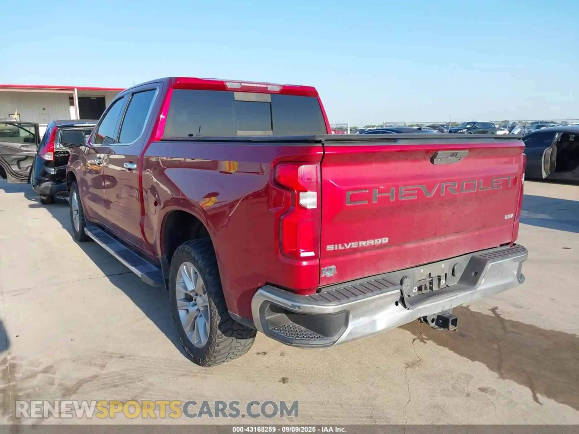 3 fotografías del automóvil dañado 3GCPWEED5MG314105 CHEVROLET SILVERADO 1500 2021