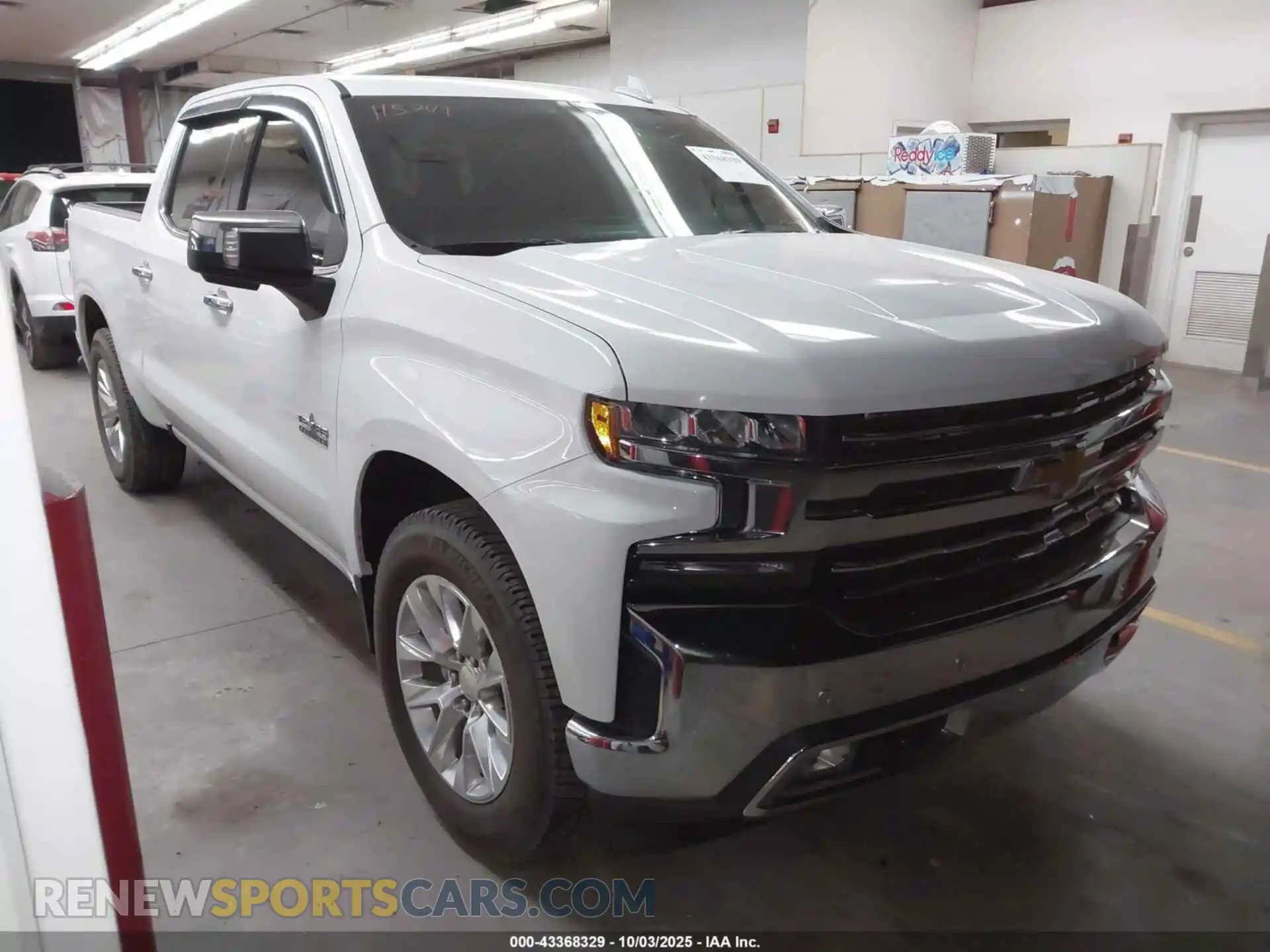 1 Photograph of a damaged car 3GCPWEED7MG115749 CHEVROLET SILVERADO 1500 2021