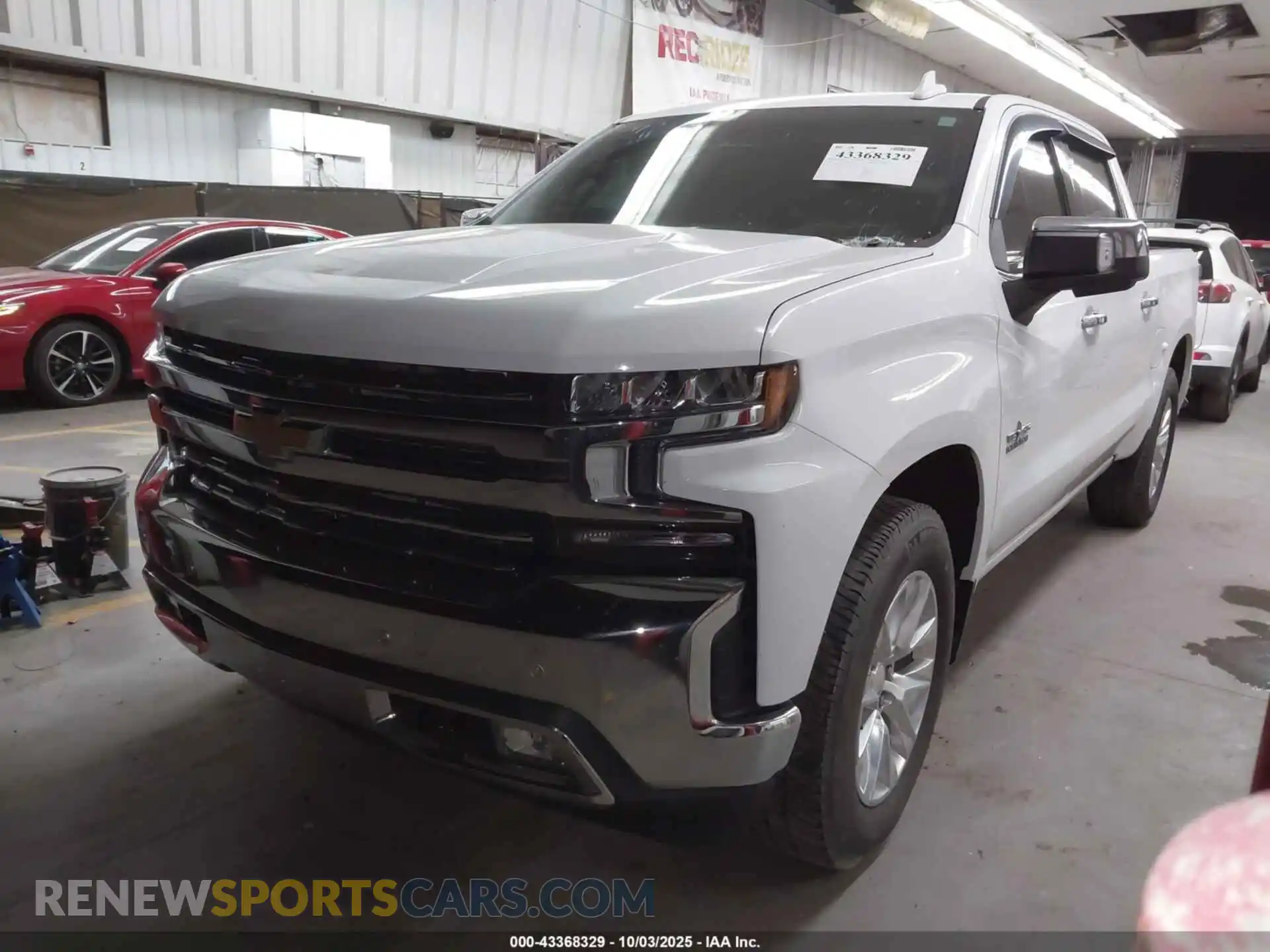 2 Photograph of a damaged car 3GCPWEED7MG115749 CHEVROLET SILVERADO 1500 2021