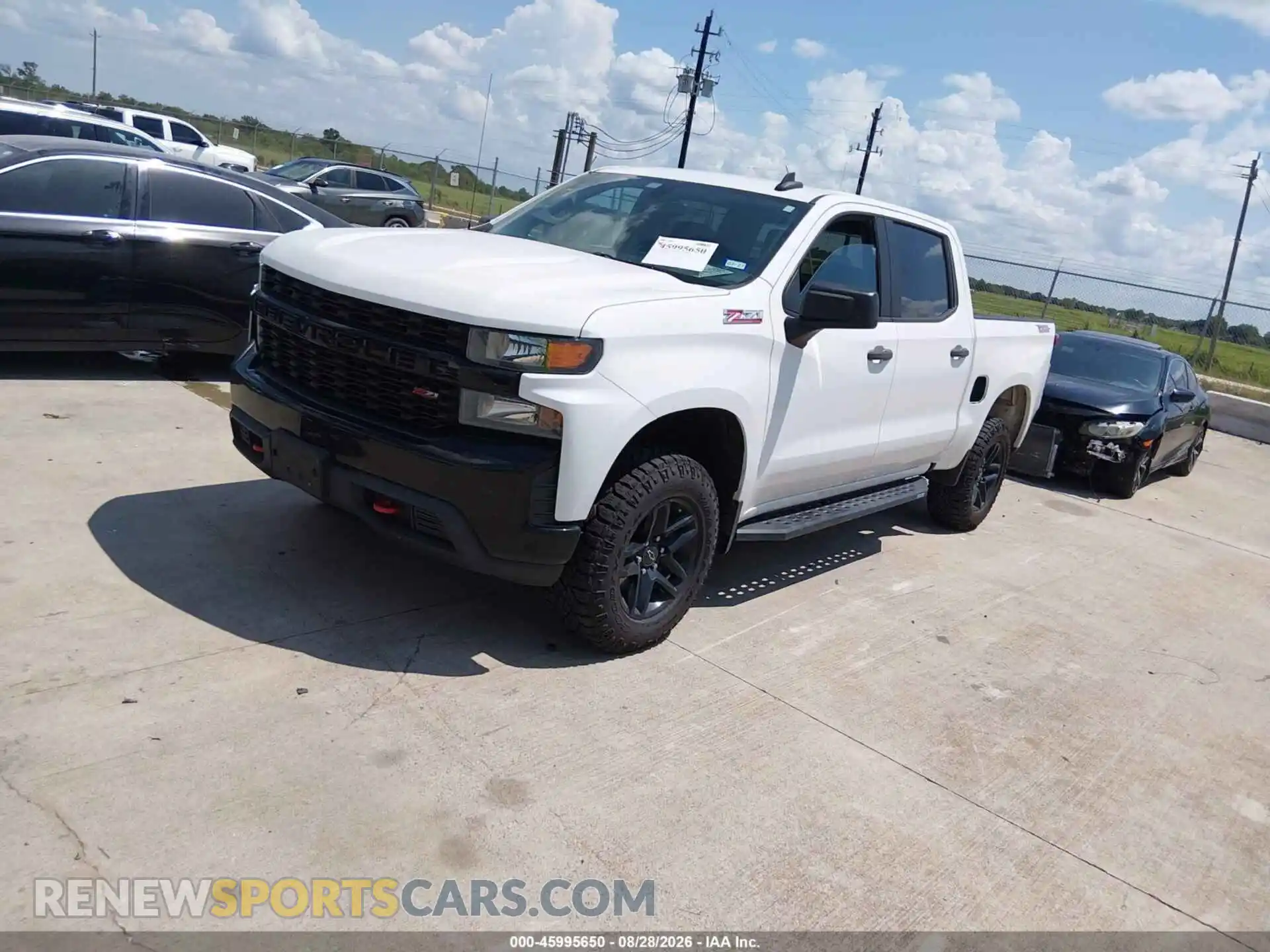 2 fotografías del automóvil dañado 3GCPYCEF7MG129067 CHEVROLET SILVERADO 1500 2021