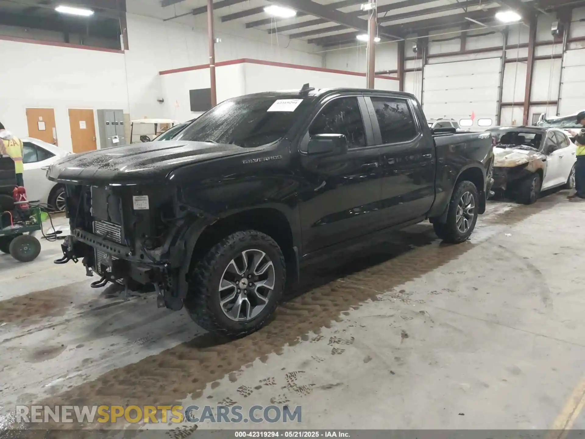 2 Фотография поврежденного автомобиля 3GCPYEEK9MG279819 CHEVROLET SILVERADO 1500 2021