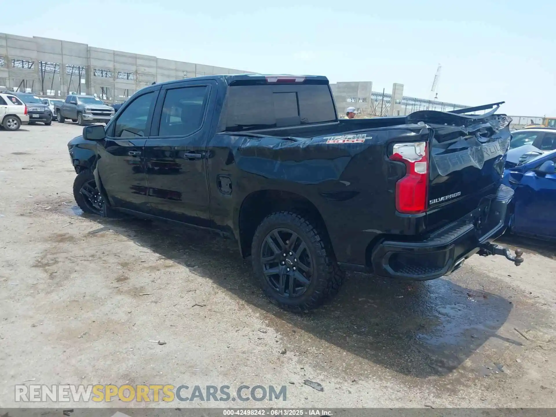 3 Photograph of a damaged car 3GCPYFED0MG290084 CHEVROLET SILVERADO 1500 2021
