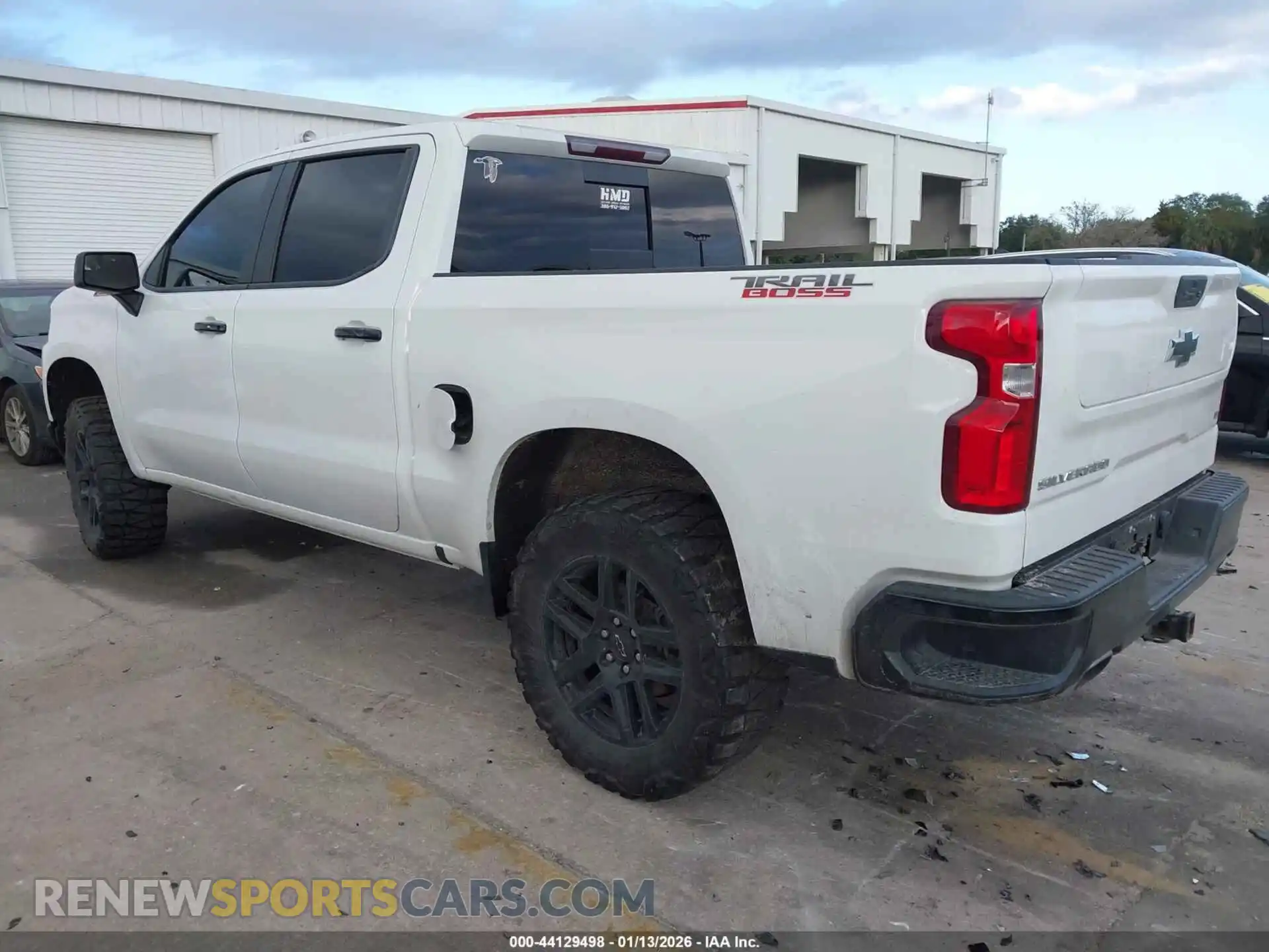 3 Photograph of a damaged car 3GCPYFED0MG291154 CHEVROLET SILVERADO 1500 2021
