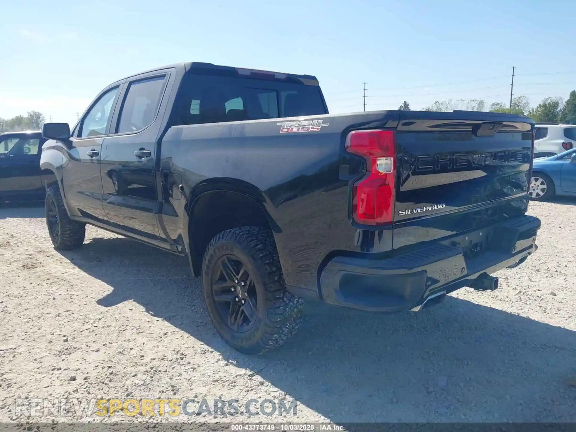 3 Photograph of a damaged car 3GCPYFED3MG210874 CHEVROLET SILVERADO 1500 2021