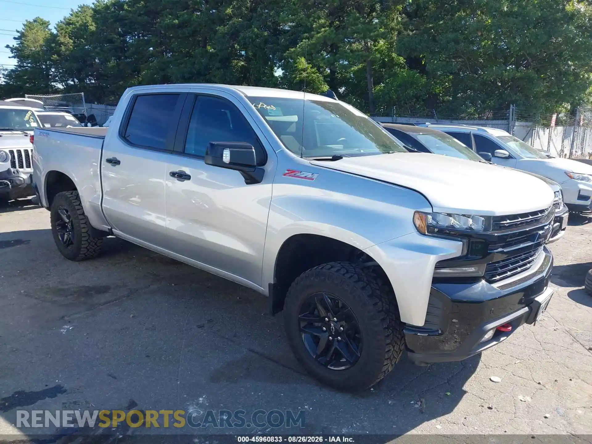 1 Photograph of a damaged car 3GCPYFED4MG300910 CHEVROLET SILVERADO 1500 2021