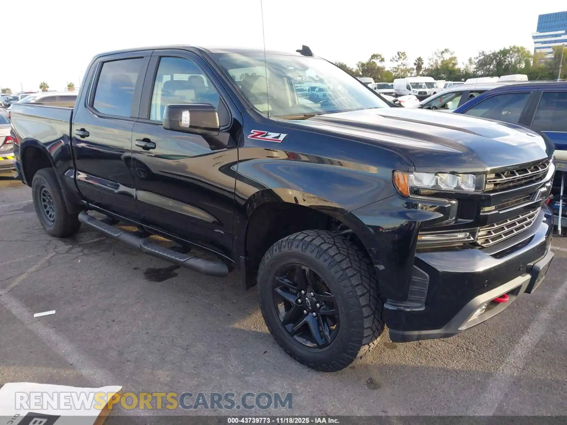 1 fotografías del automóvil dañado 3GCPYFED6MG127973 CHEVROLET SILVERADO 1500 2021