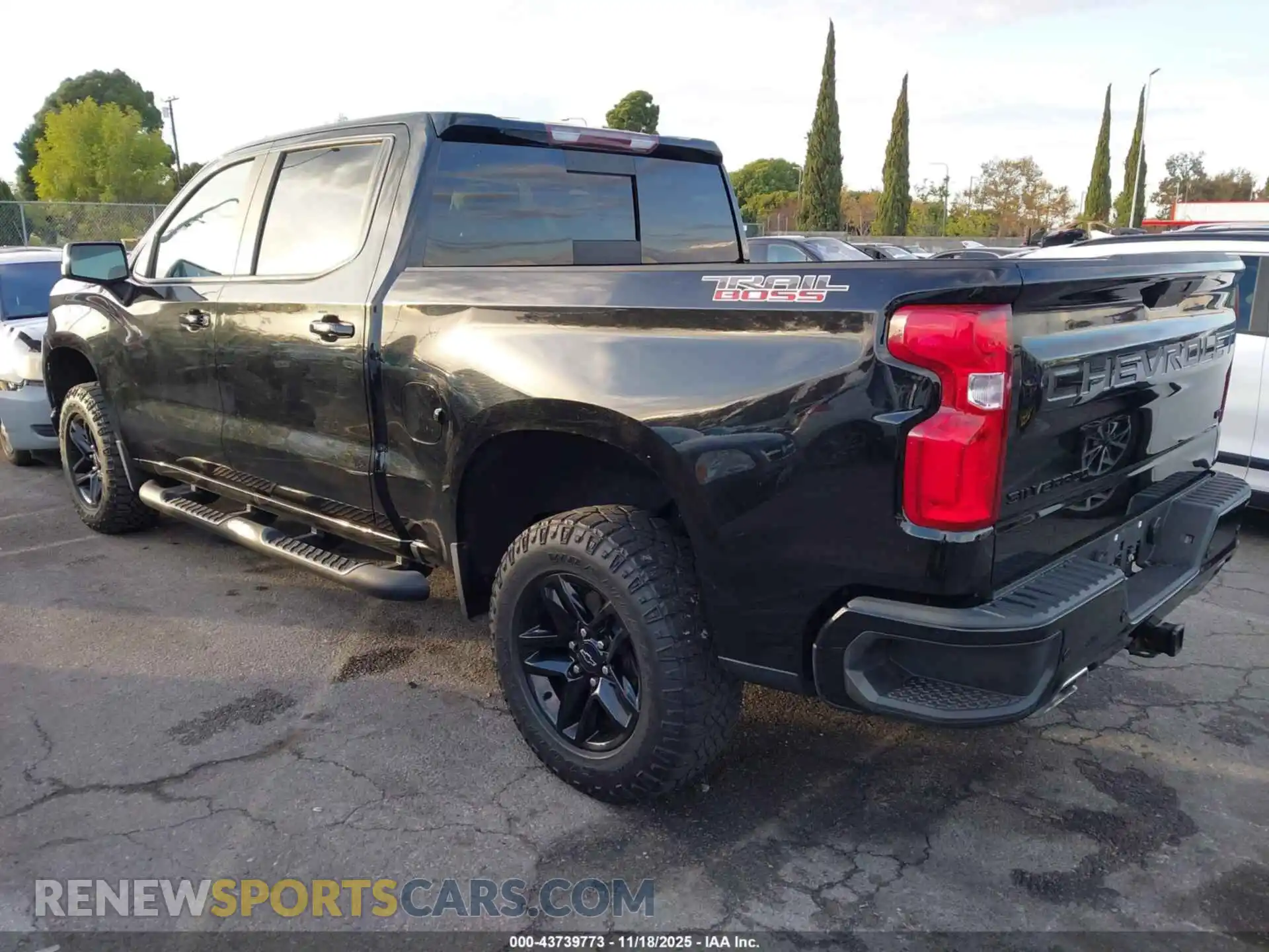 3 fotografías del automóvil dañado 3GCPYFED6MG127973 CHEVROLET SILVERADO 1500 2021