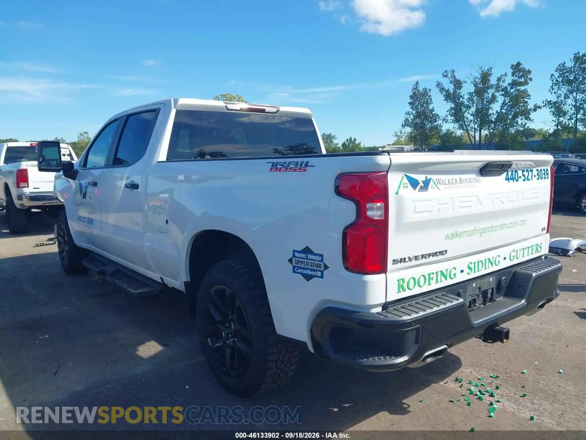 3 Photograph of a damaged car 3GCPYFED9MG444677 CHEVROLET SILVERADO 1500 2021