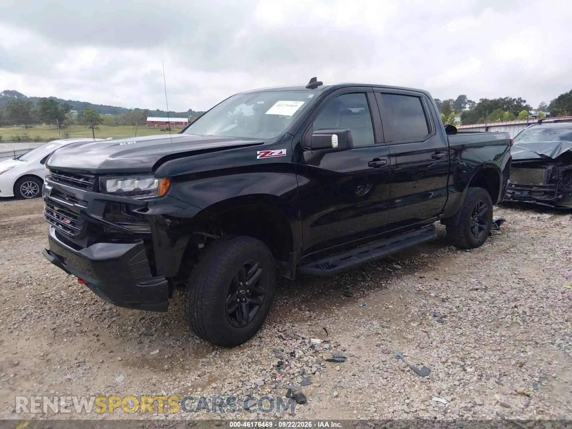 2 Photograph of a damaged car 3GCPYFEL9MG224530 CHEVROLET SILVERADO 1500 2021