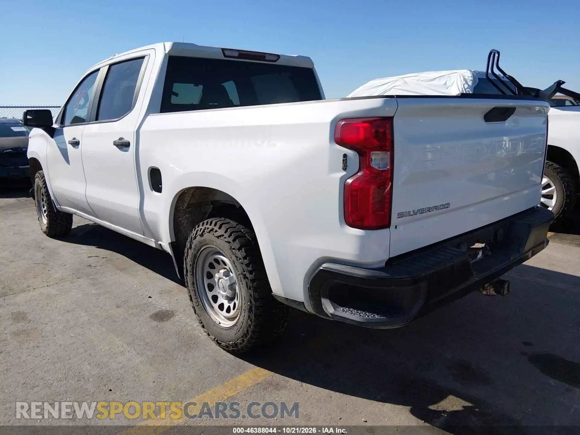 3 Photograph of a damaged car 3GCUYAEF3MG189497 CHEVROLET SILVERADO 1500 2021