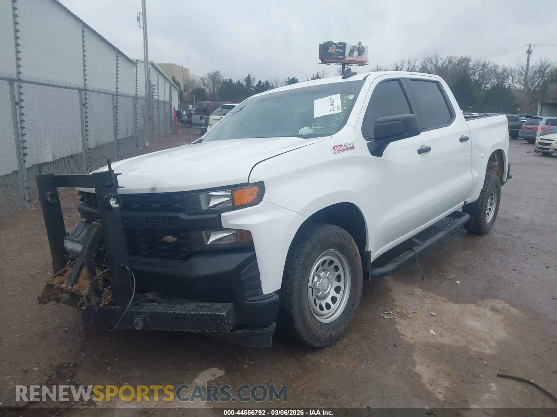 2 Photograph of a damaged car 3GCUYAEF3MG430734 CHEVROLET SILVERADO 1500 2021