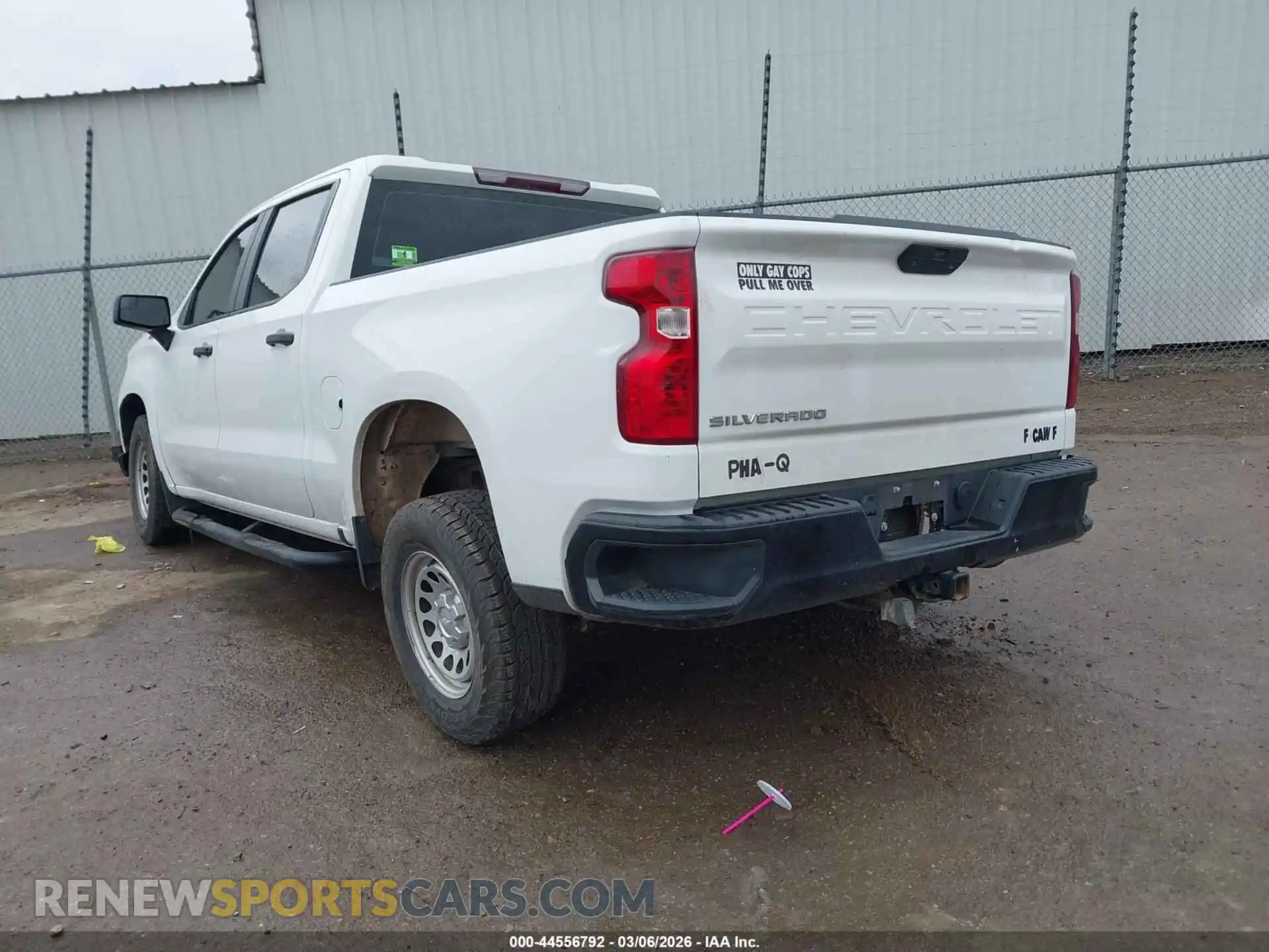 3 Photograph of a damaged car 3GCUYAEF3MG430734 CHEVROLET SILVERADO 1500 2021