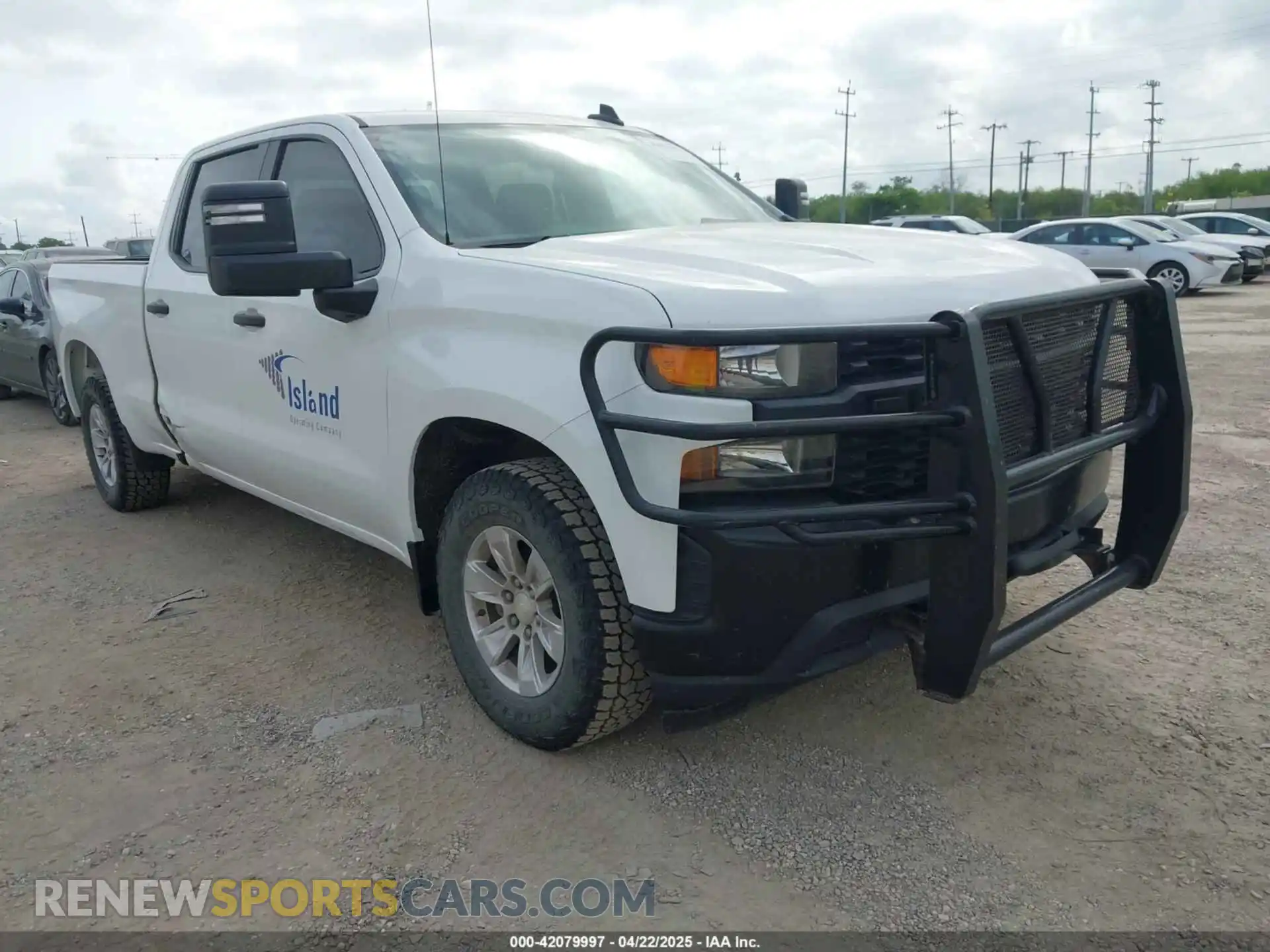 1 Photograph of a damaged car 3GCUYAEF5MG110220 CHEVROLET SILVERADO 1500 2021