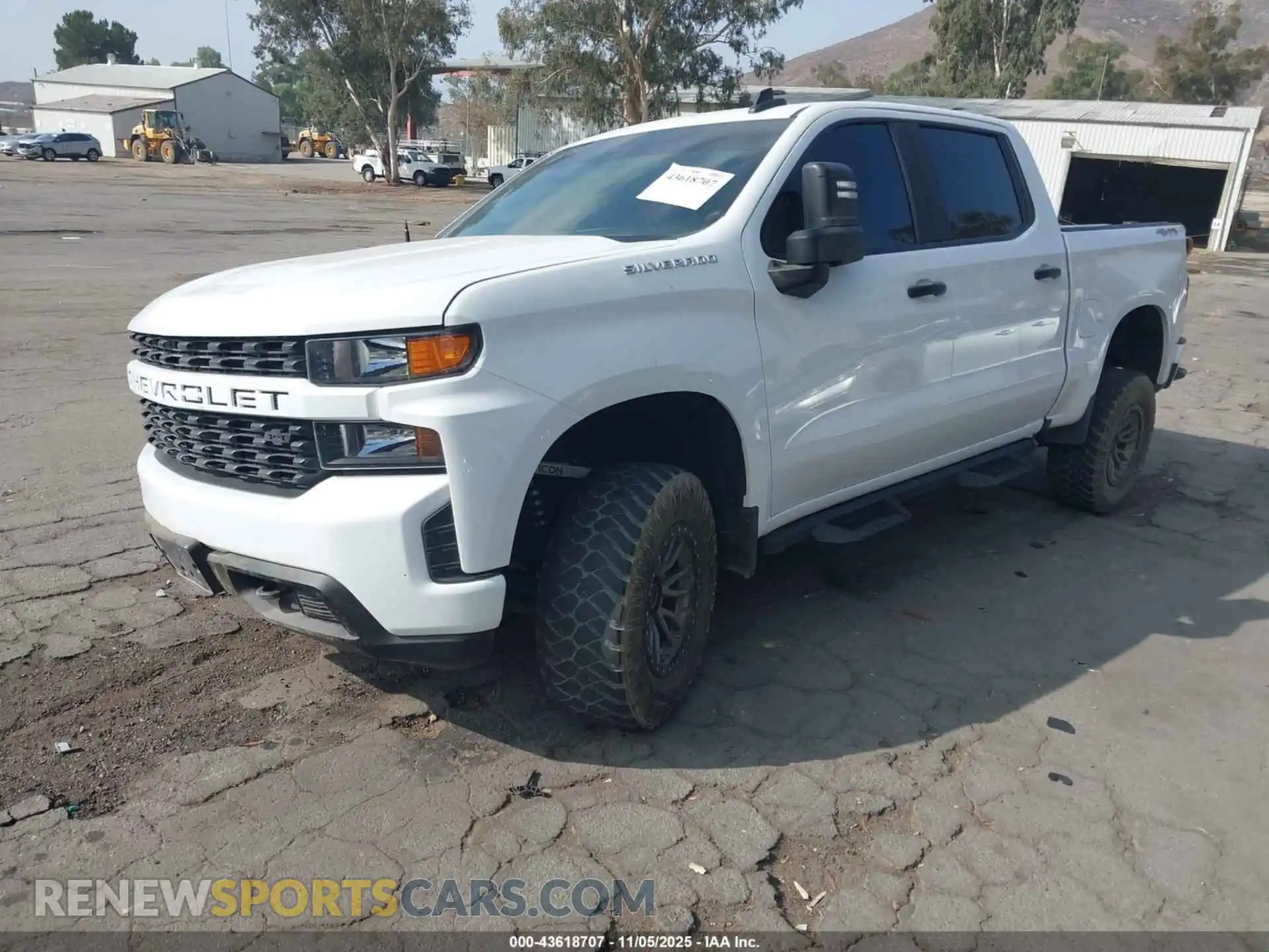 2 Фотография поврежденного автомобиля 3GCUYBEF9MG324357 CHEVROLET SILVERADO 1500 2021