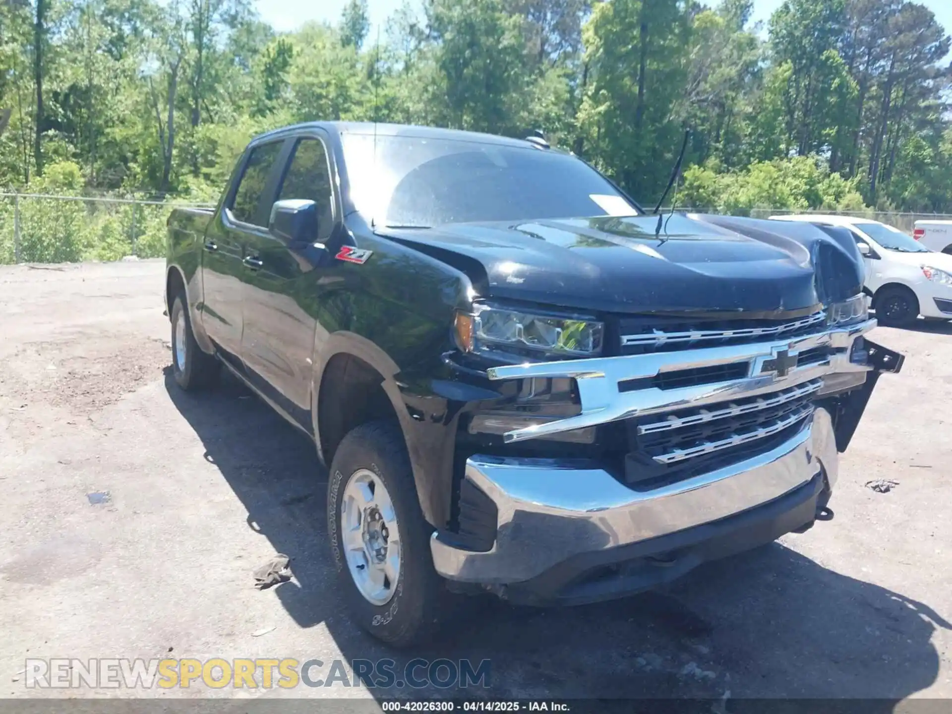 1 Photograph of a damaged car 3GCUYDED2MG106982 CHEVROLET SILVERADO 1500 2021