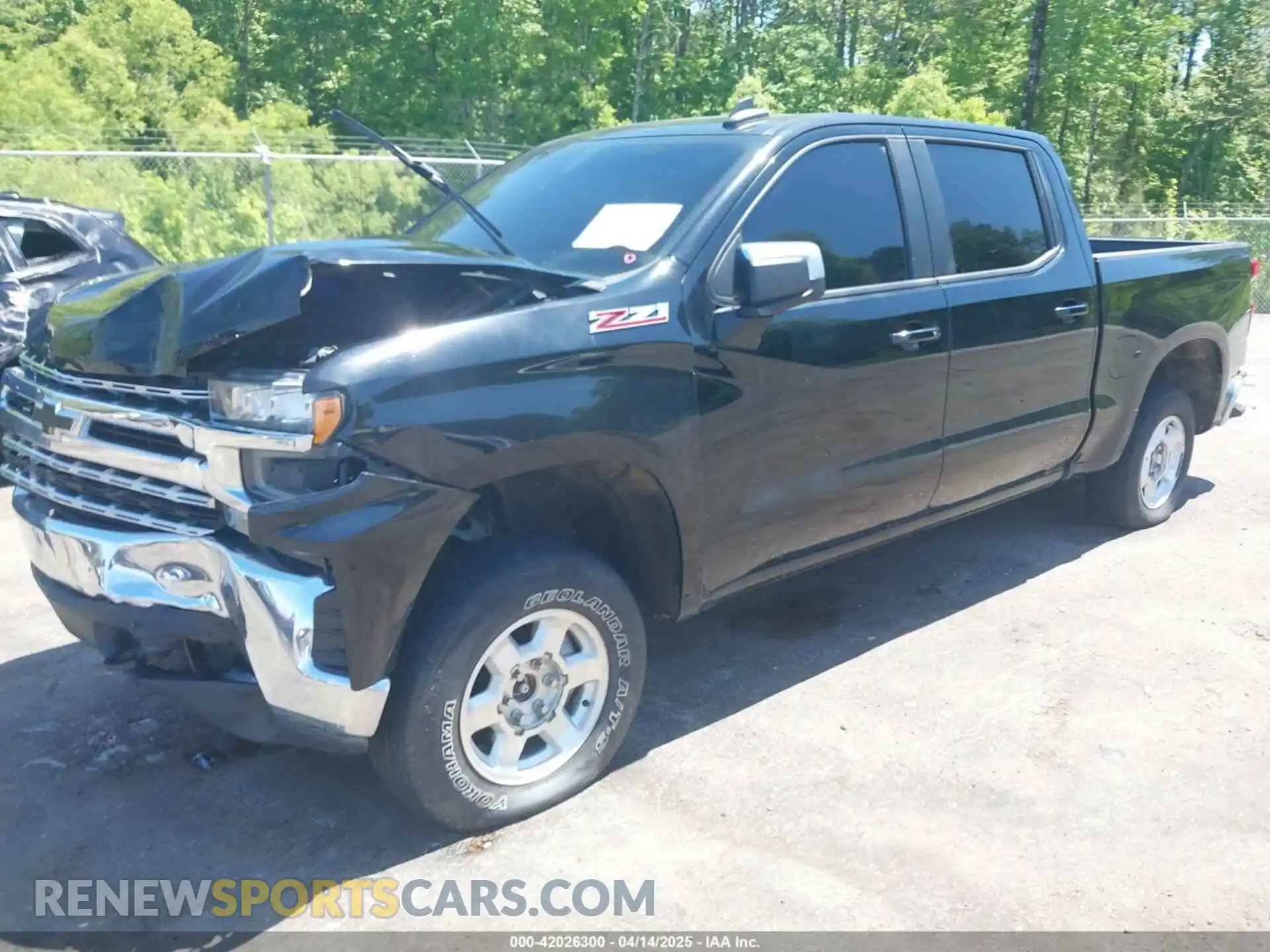 2 Photograph of a damaged car 3GCUYDED2MG106982 CHEVROLET SILVERADO 1500 2021