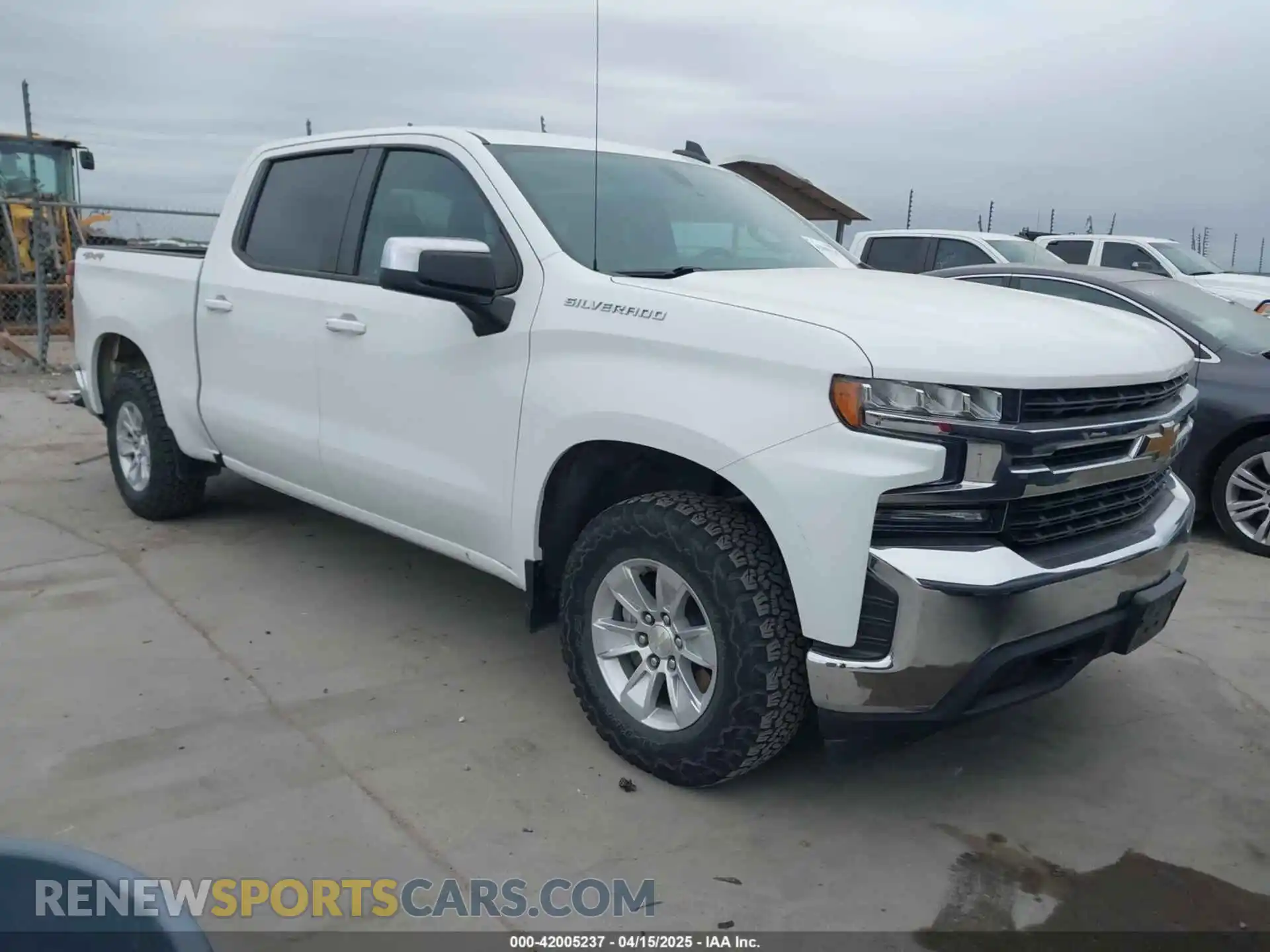 1 Photograph of a damaged car 3GCUYDED7MG215969 CHEVROLET SILVERADO 1500 2021