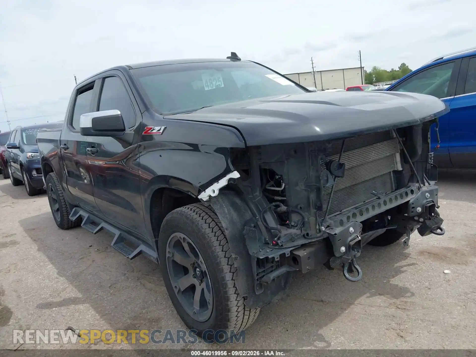 1 Фотография поврежденного автомобиля 3GCUYDED7MG471691 CHEVROLET SILVERADO 1500 2021