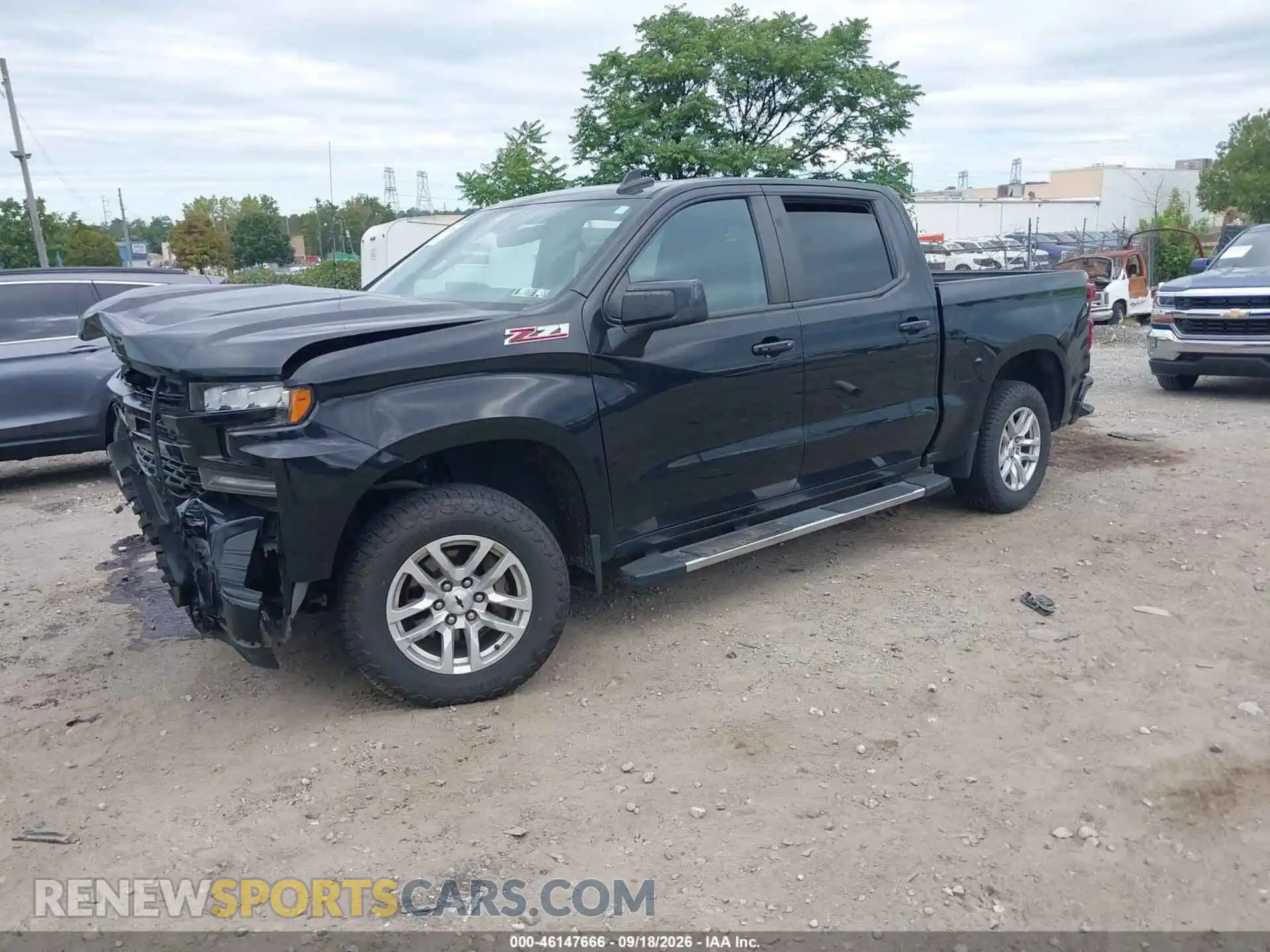 2 Photograph of a damaged car 3GCUYEED3MG397756 CHEVROLET SILVERADO 1500 2021
