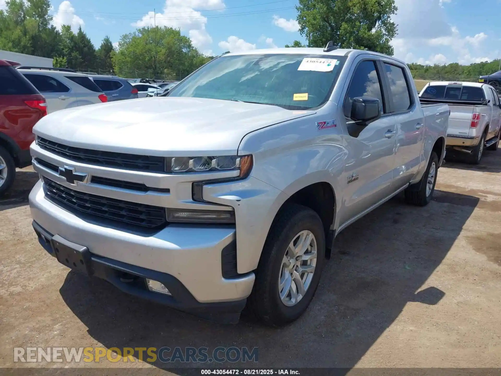 2 Photograph of a damaged car 3GCUYEED5MG253156 CHEVROLET SILVERADO 1500 2021