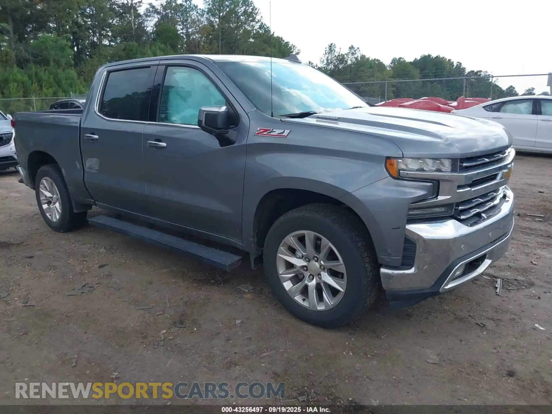 1 Photograph of a damaged car 3GCUYGET2MG414226 CHEVROLET SILVERADO 1500 2021