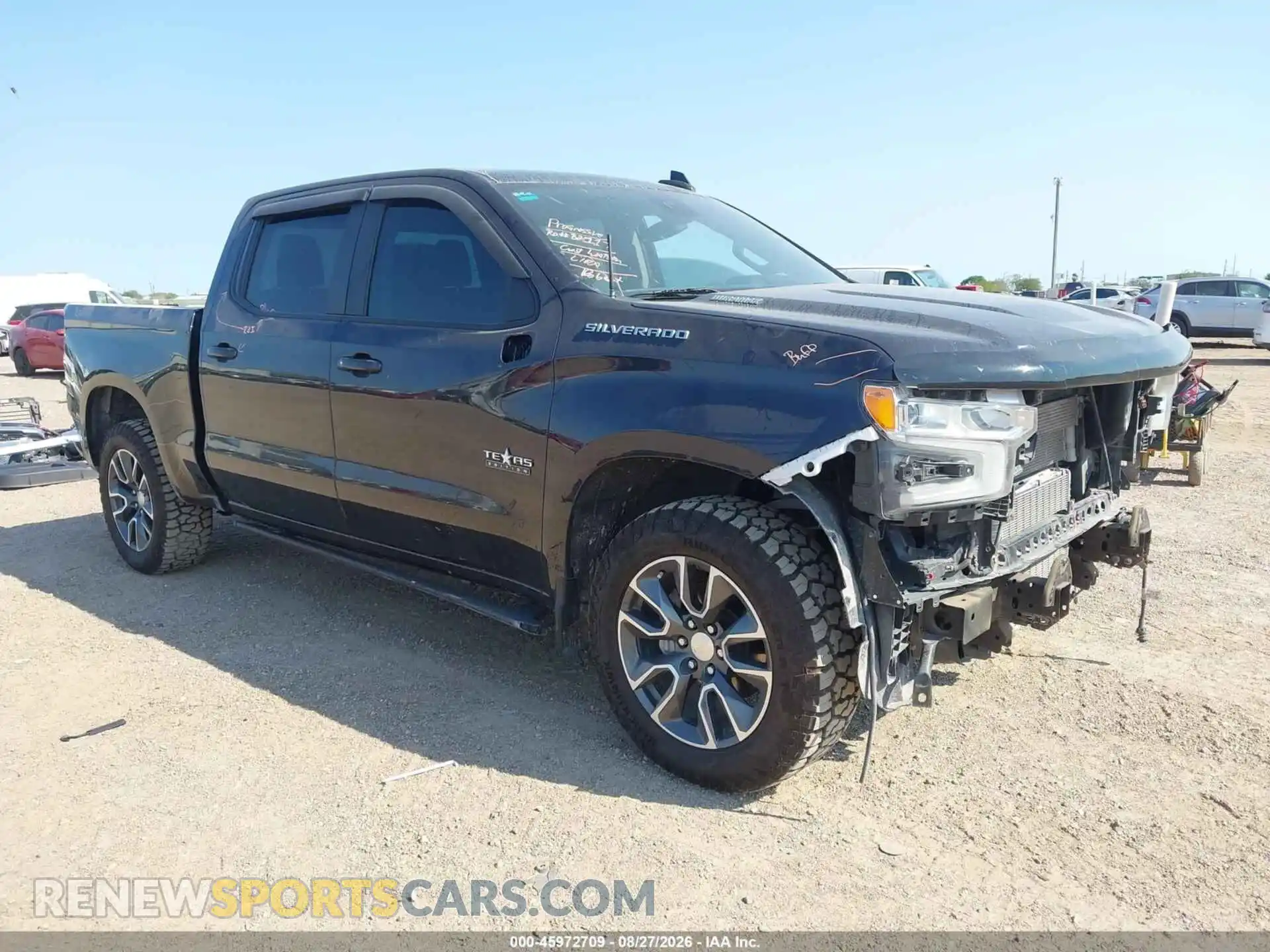 1 Фотография поврежденного автомобиля 1GCPACET5NZ611404 CHEVROLET SILVERADO 1500 2022