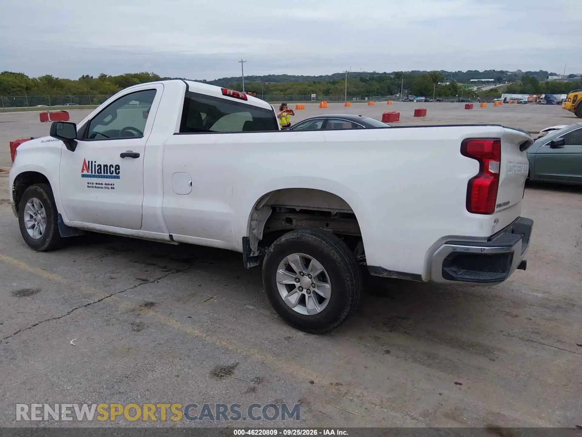 3 Photograph of a damaged car 3GCNAAED3NG516554 CHEVROLET SILVERADO 1500 2022
