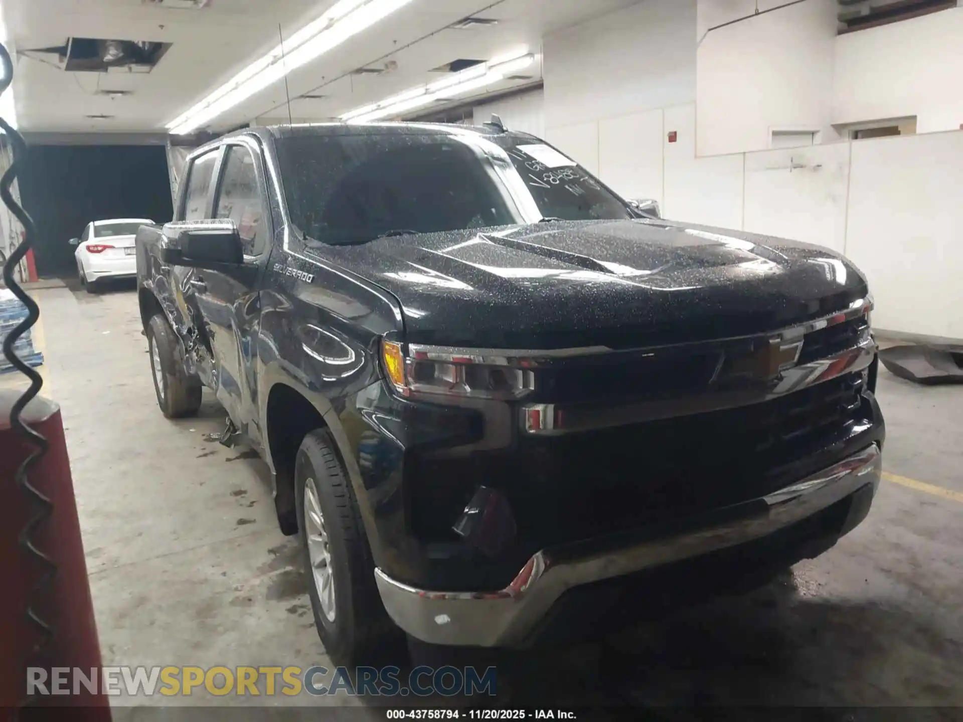 1 Photograph of a damaged car 3GCPACEK2NG628488 CHEVROLET SILVERADO 1500 2022