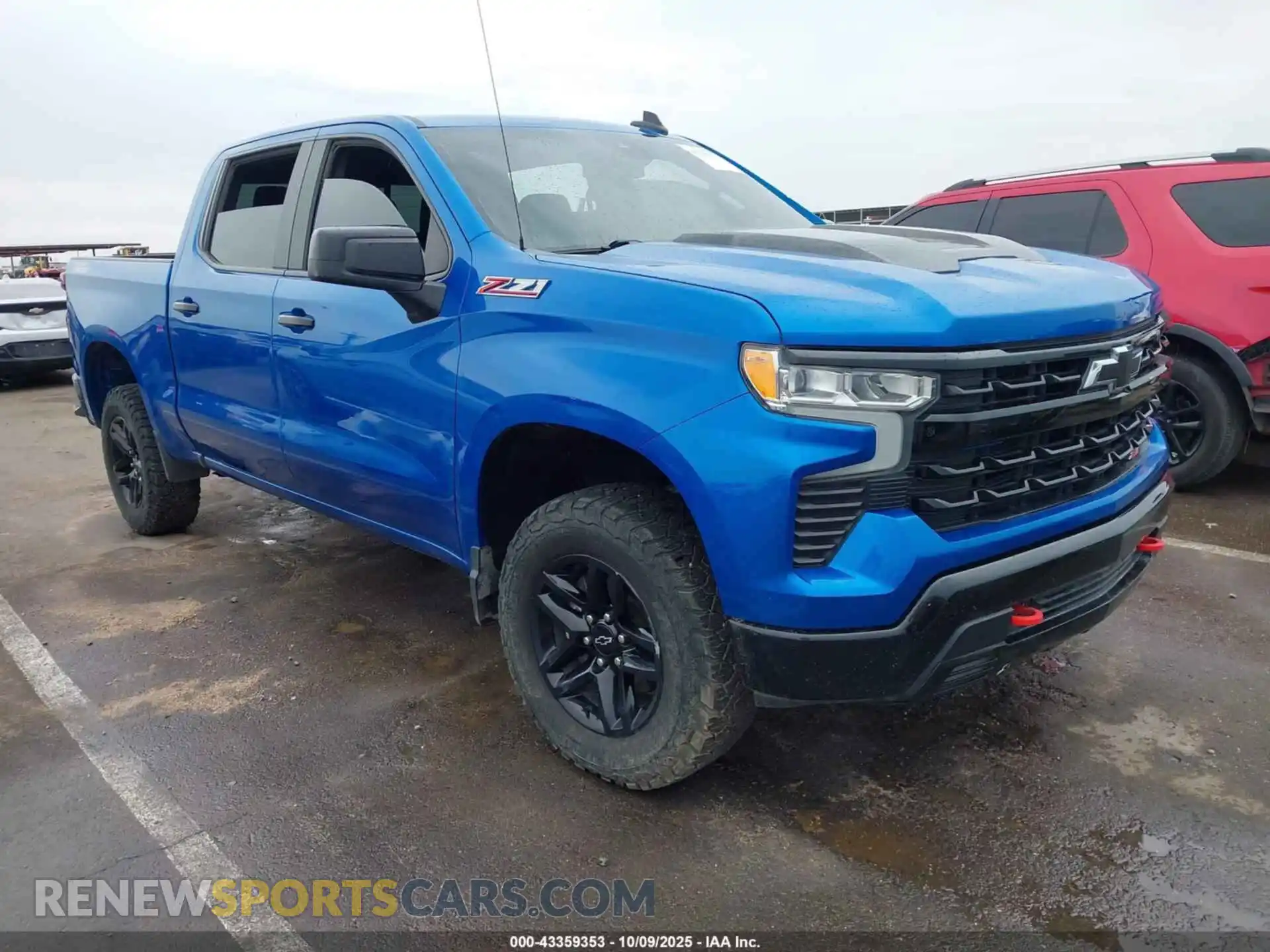 1 fotografías del automóvil dañado 3GCUDFED8NG684805 CHEVROLET SILVERADO 1500 2022