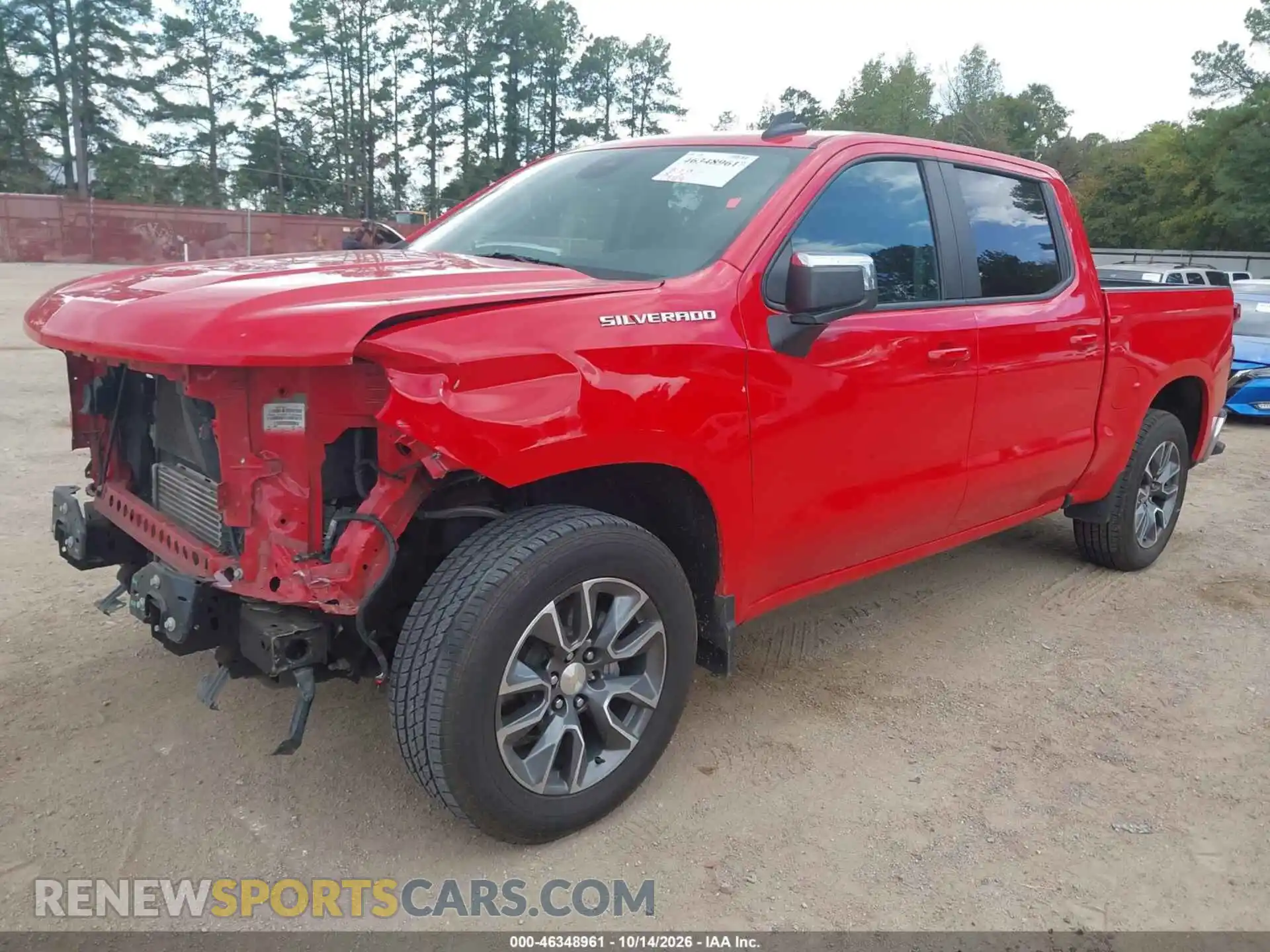 2 fotografías del automóvil dañado 1GCPACEK2PZ217224 CHEVROLET SILVERADO 1500 2023
