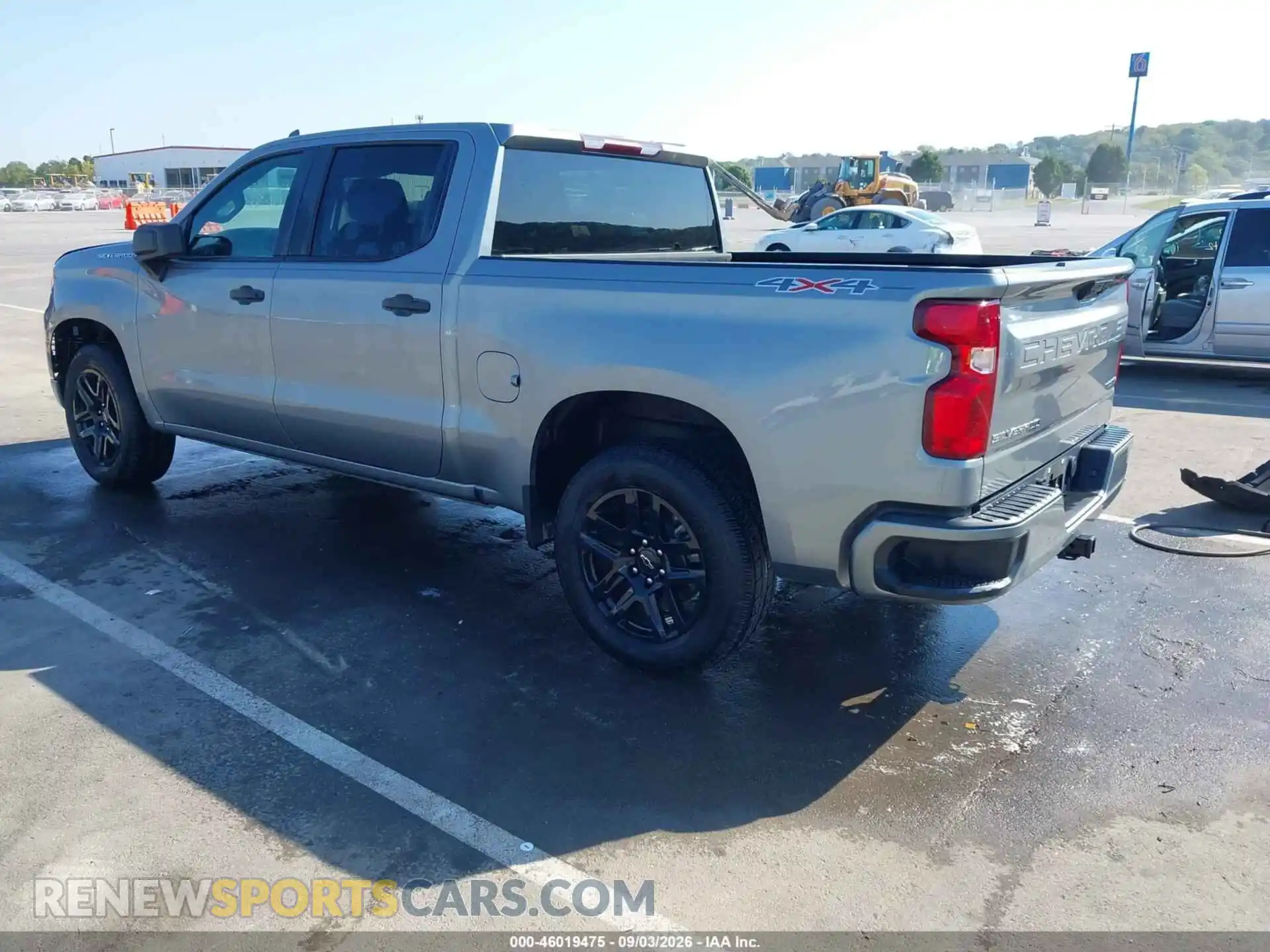 3 Фотография поврежденного автомобиля 1GCPDBEK2PZ181486 CHEVROLET SILVERADO 1500 2023