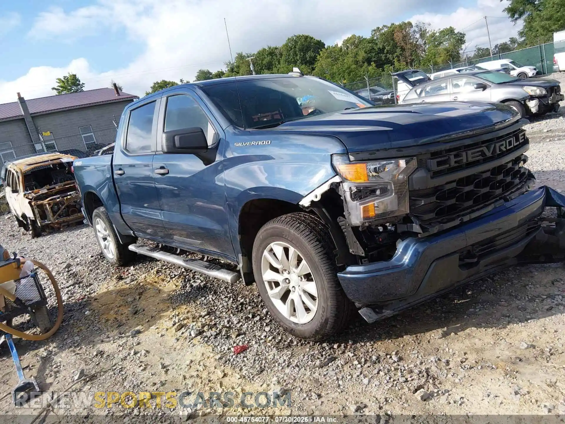 1 Фотография поврежденного автомобиля 1GCPDBEKXPZ150826 CHEVROLET SILVERADO 1500 2023