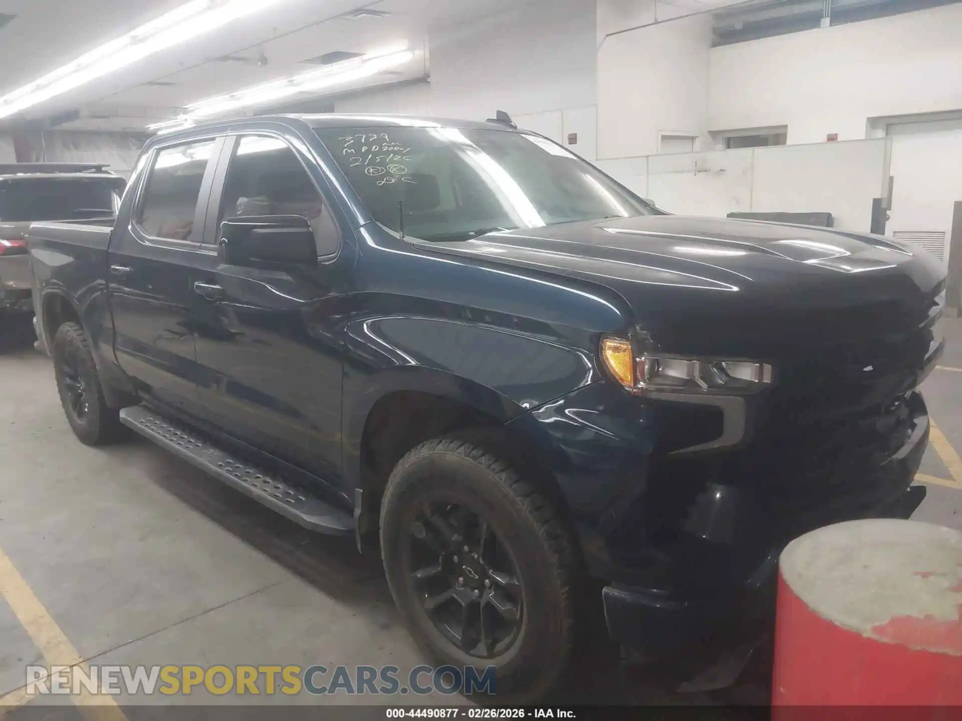 1 Photograph of a damaged car 1GCUDEED3PZ198058 CHEVROLET SILVERADO 1500 2023
