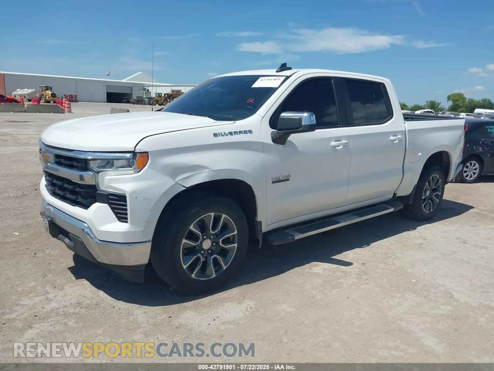 2 Photograph of a damaged car 2GCPACED2P1138680 CHEVROLET SILVERADO 1500 2023
