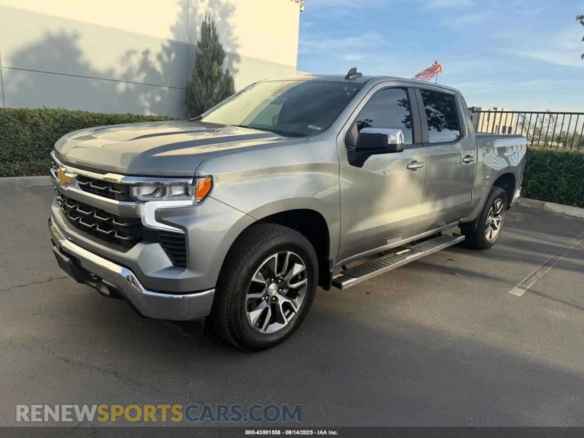 2 Photograph of a damaged car 2GCPACED6P1126497 CHEVROLET SILVERADO 1500 2023