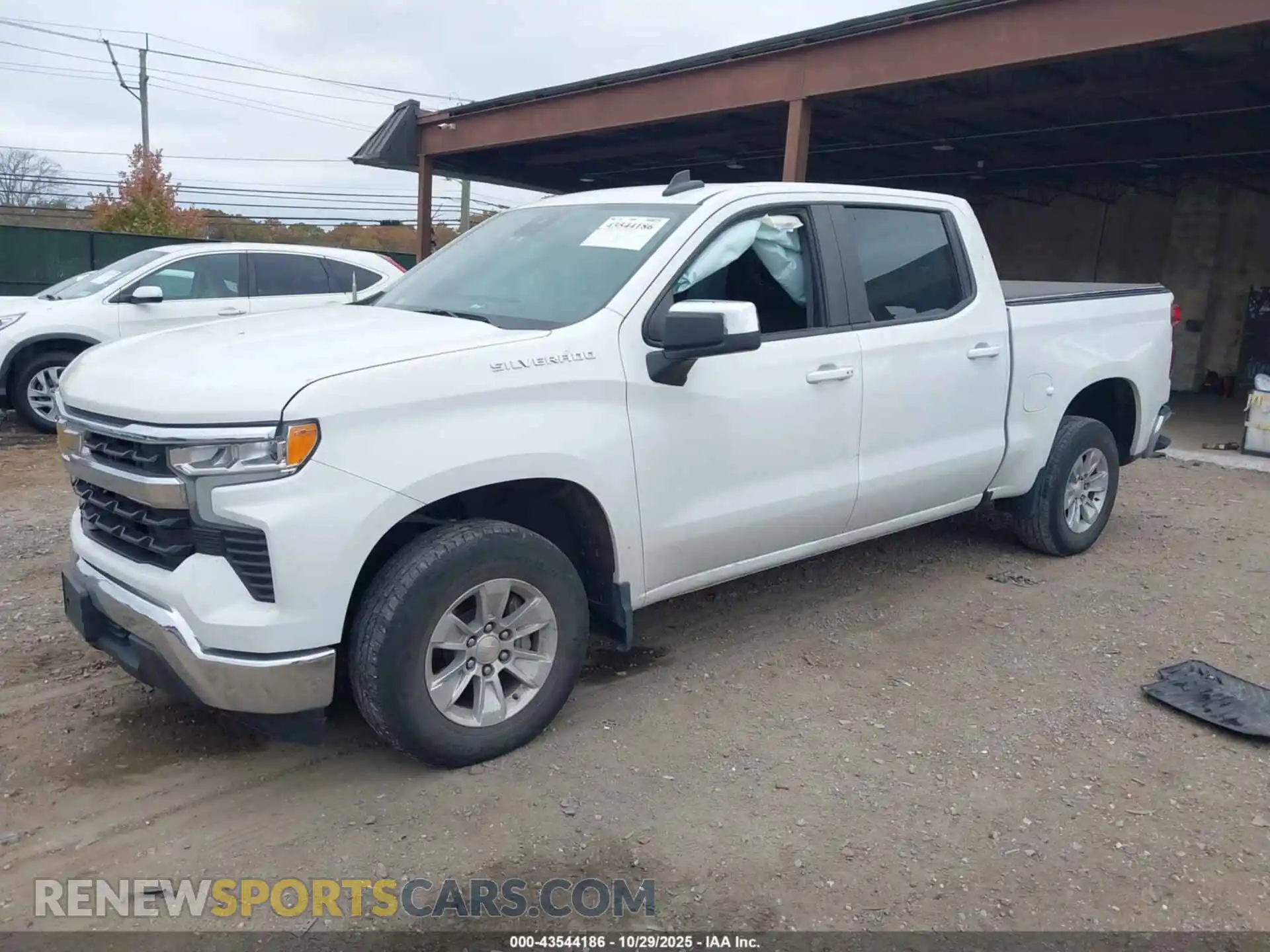 2 Photograph of a damaged car 2GCPACEDXP1127863 CHEVROLET SILVERADO 1500 2023