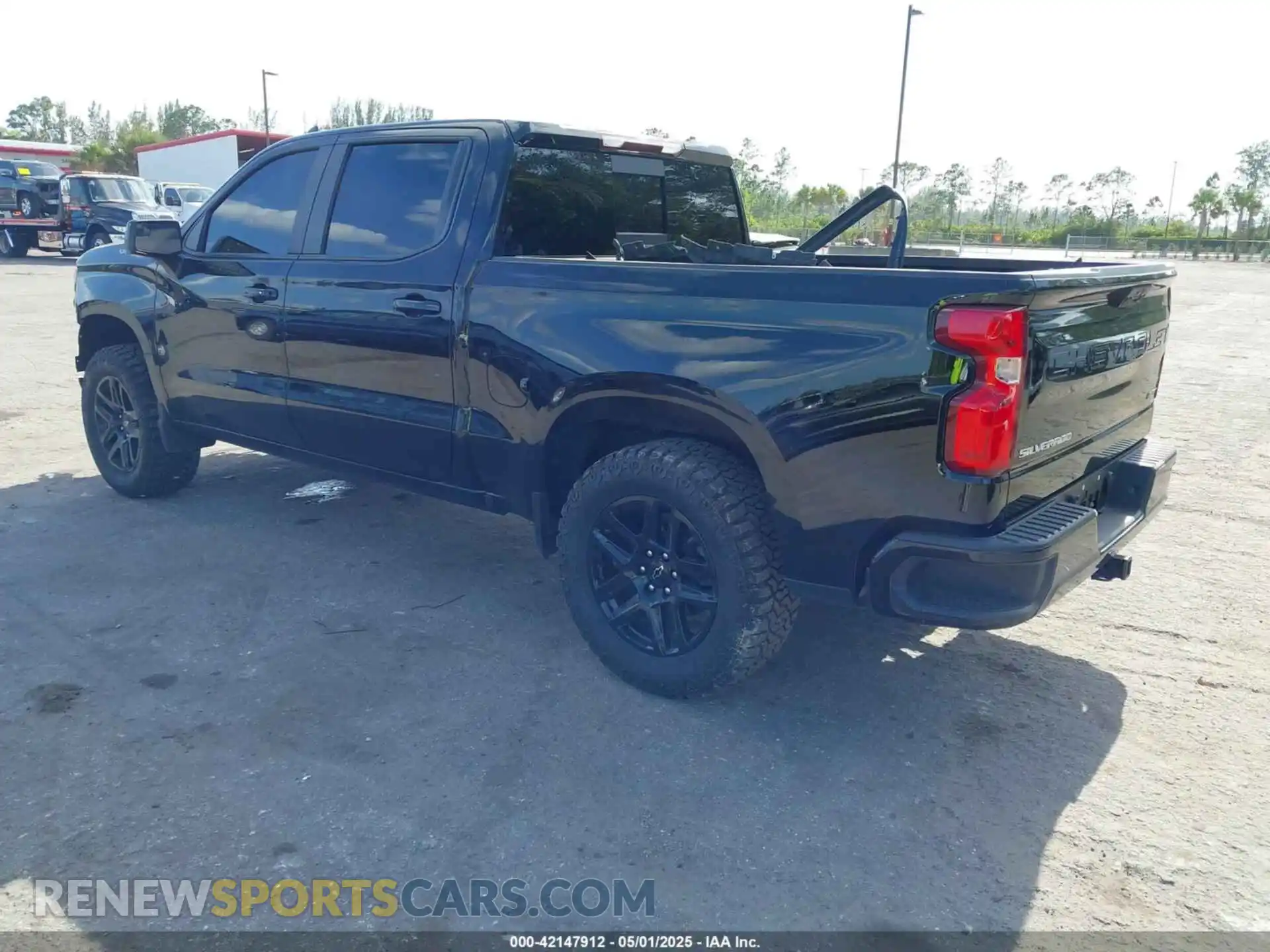 3 Photograph of a damaged car 2GCPADED5P1154457 CHEVROLET SILVERADO 1500 2023