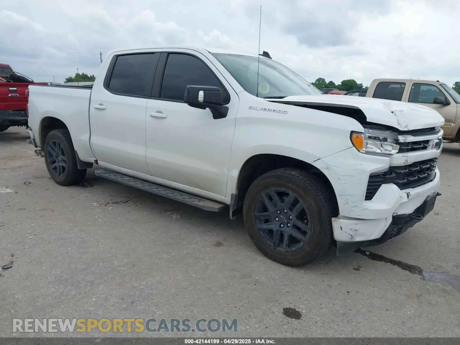 1 Photograph of a damaged car 2GCPADED7P1121069 CHEVROLET SILVERADO 1500 2023