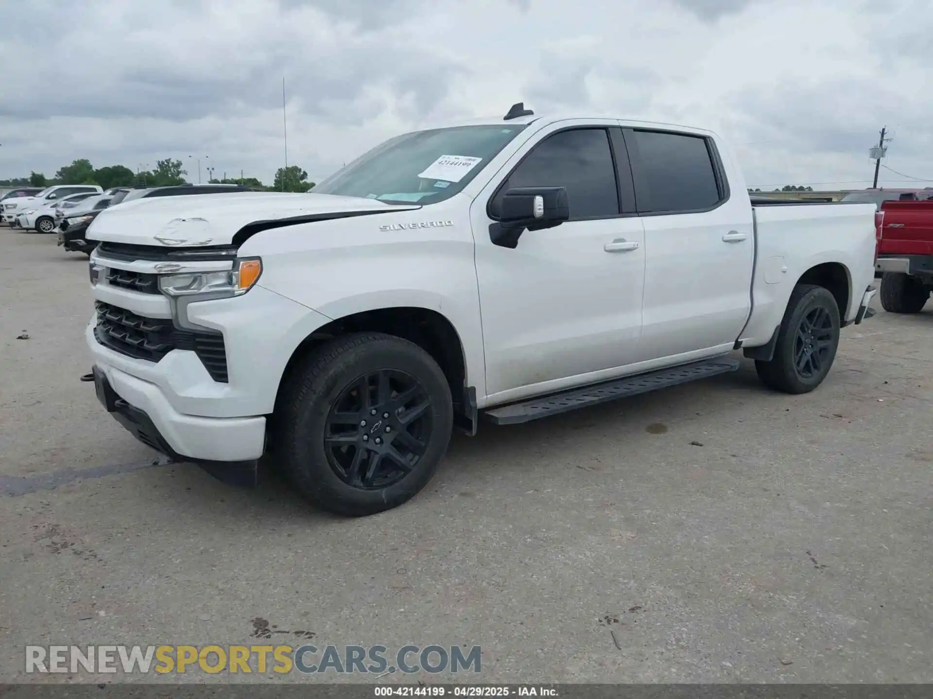 2 Photograph of a damaged car 2GCPADED7P1121069 CHEVROLET SILVERADO 1500 2023