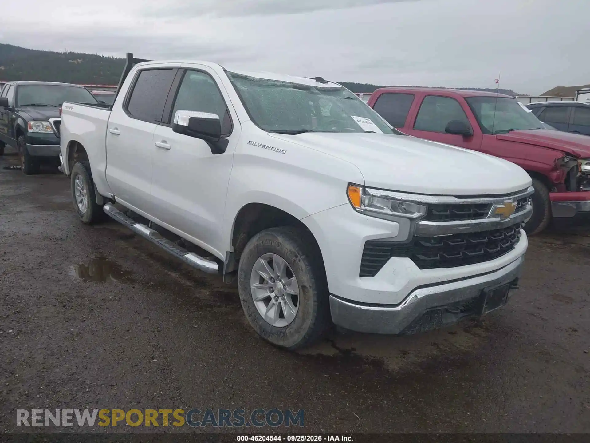 1 Photograph of a damaged car 2GCUDDED4P1124649 CHEVROLET SILVERADO 1500 2023