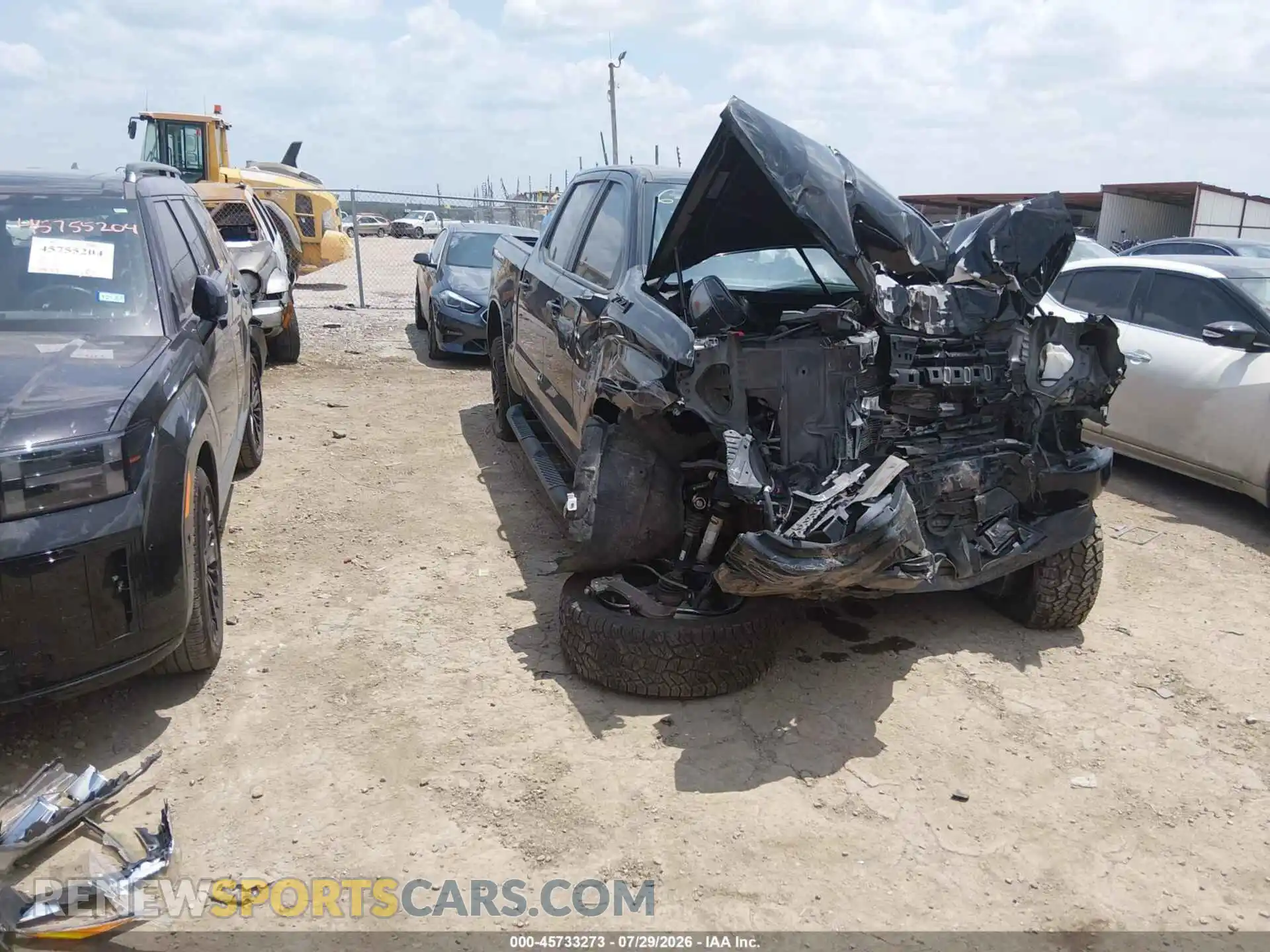 1 fotografías del automóvil dañado 2GCUDEED7P1113909 CHEVROLET SILVERADO 1500 2023