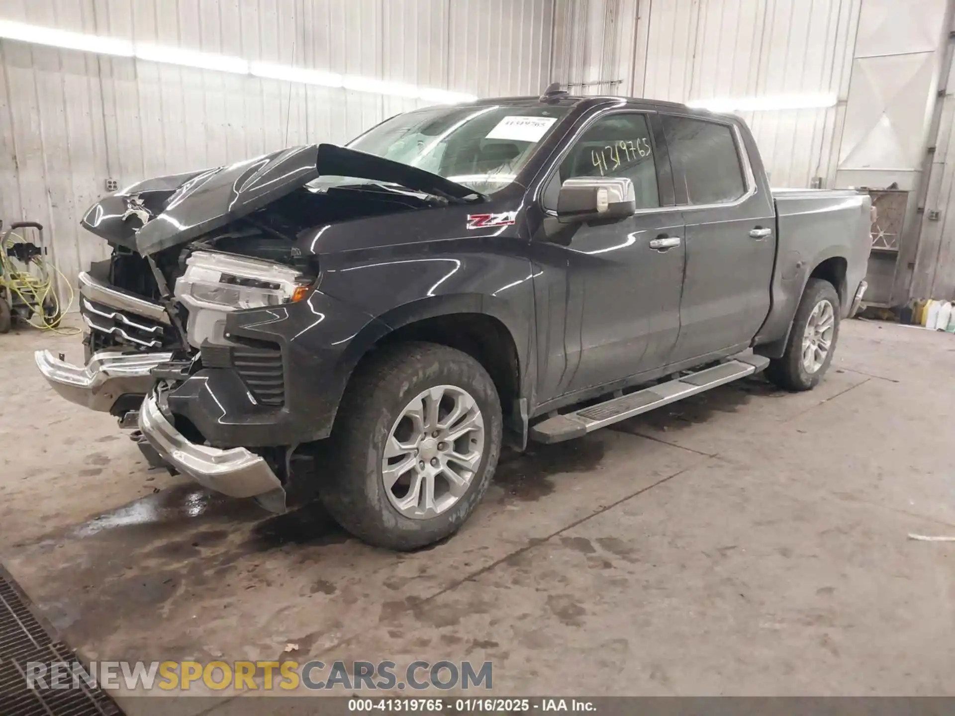 2 Photograph of a damaged car 2GCUDGED3P1113448 CHEVROLET SILVERADO 1500 2023