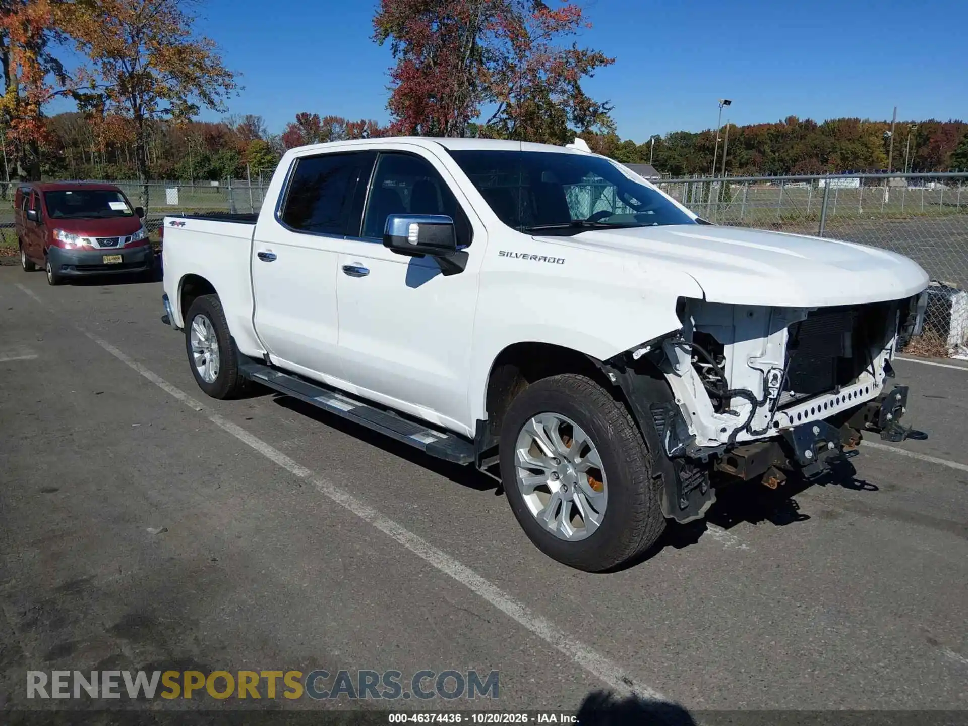 1 Фотография поврежденного автомобиля 2GCUDGED5P1129151 CHEVROLET SILVERADO 1500 2023