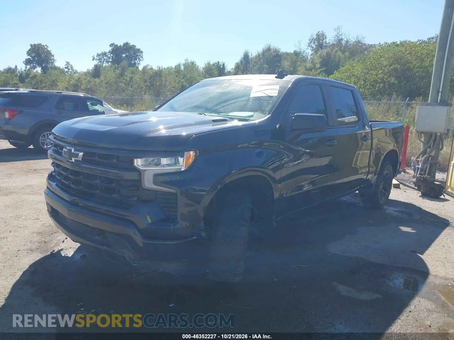 2 Фотография поврежденного автомобиля 3GCUDEE87PG347588 CHEVROLET SILVERADO 1500 2023