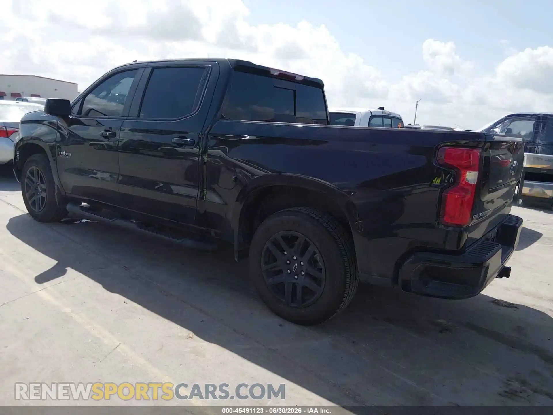 3 Photograph of a damaged car 1GCPADE80RZ310840 CHEVROLET SILVERADO 1500 2024