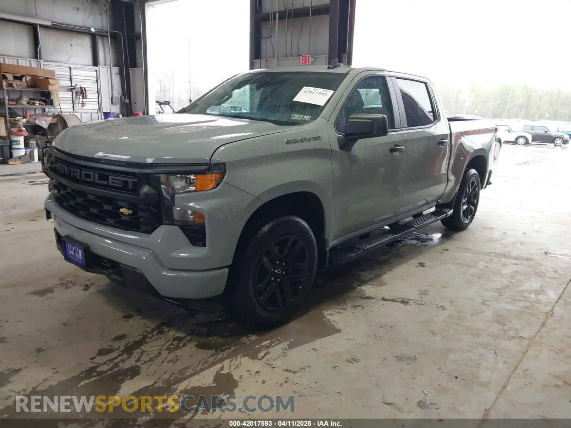 2 Photograph of a damaged car 1GCPDBEK4RZ133765 CHEVROLET SILVERADO 1500 2024
