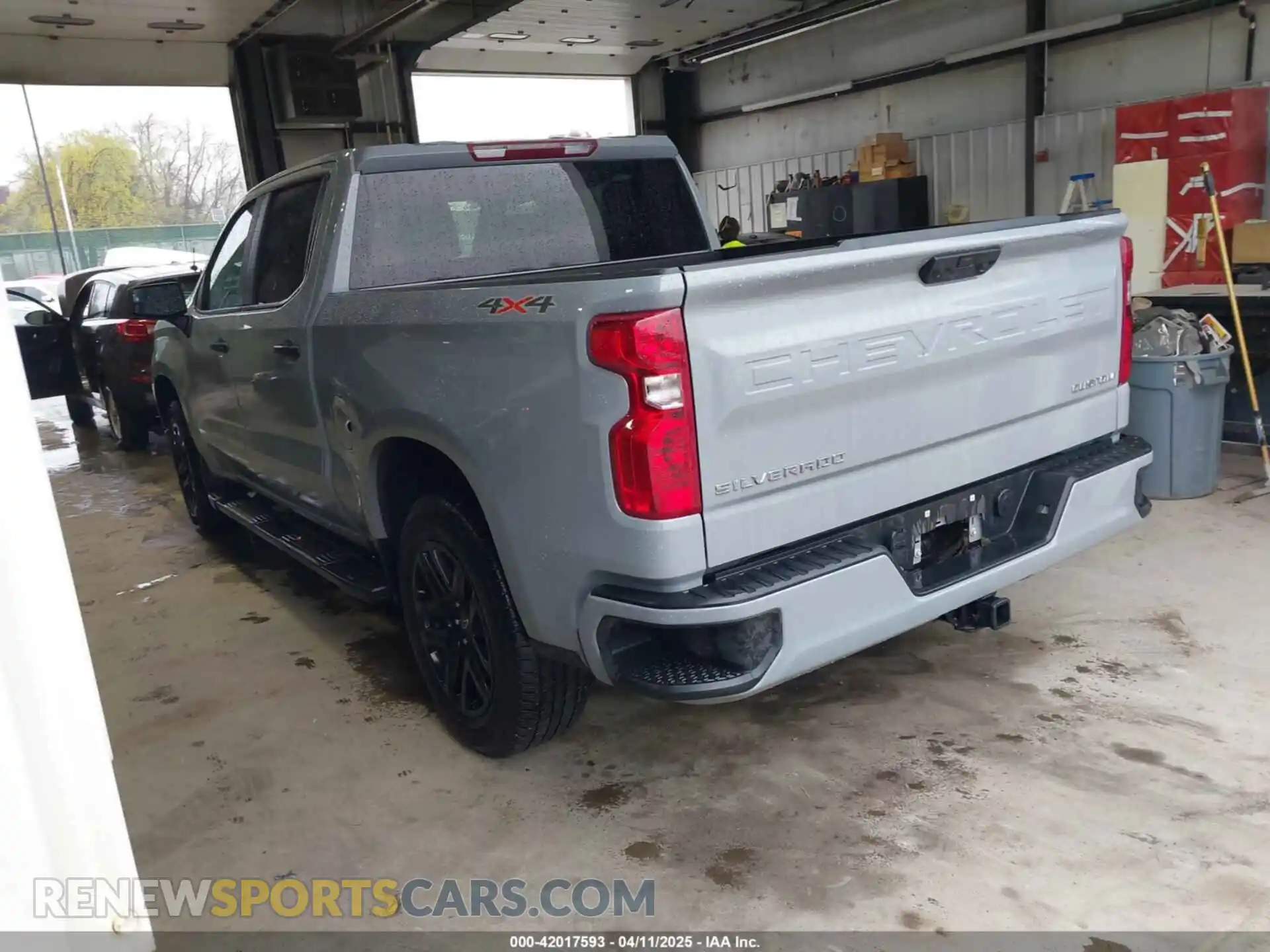 3 Photograph of a damaged car 1GCPDBEK4RZ133765 CHEVROLET SILVERADO 1500 2024