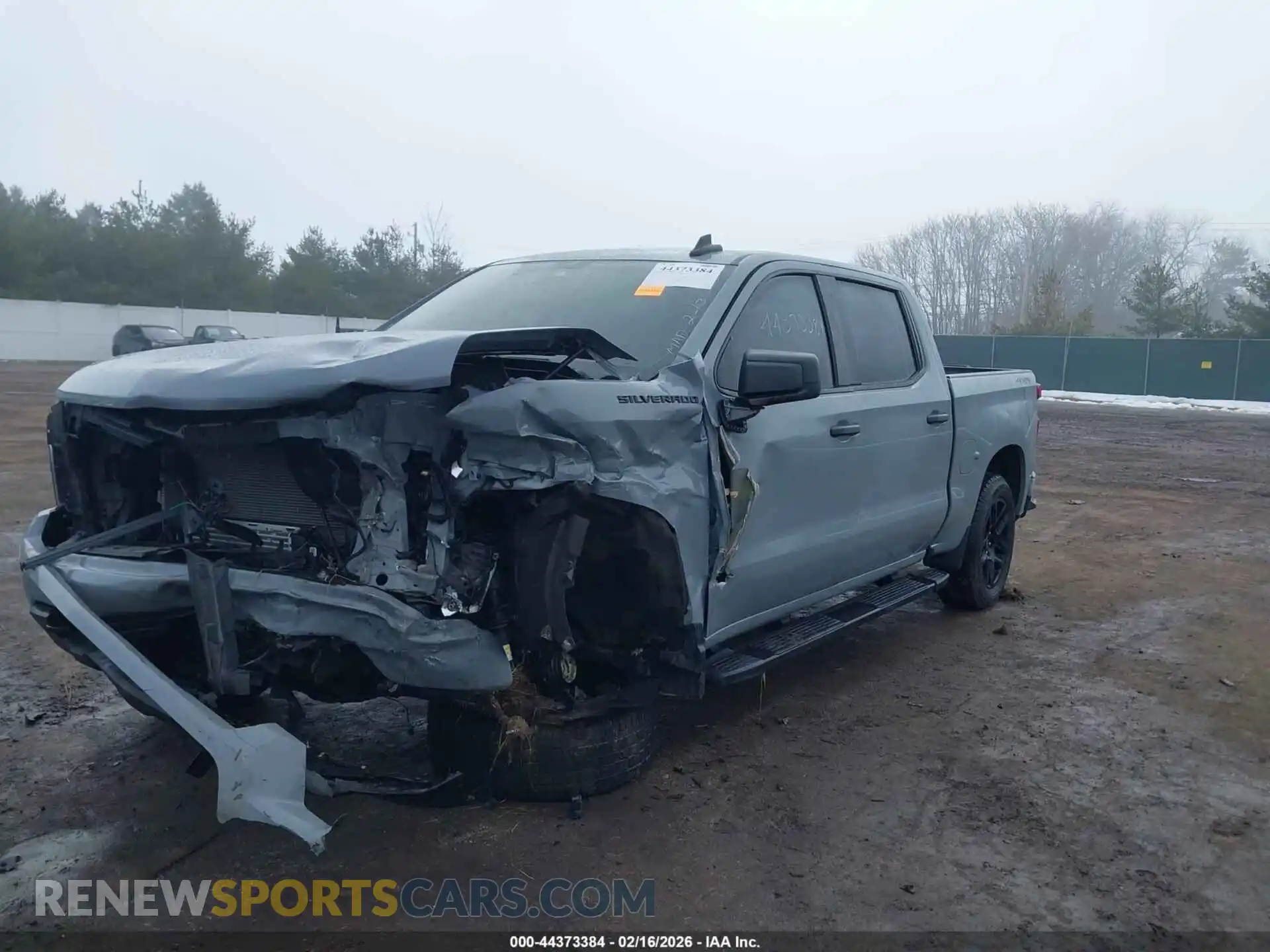 2 Photograph of a damaged car 1GCPDBEKXRZ261105 CHEVROLET SILVERADO 1500 2024