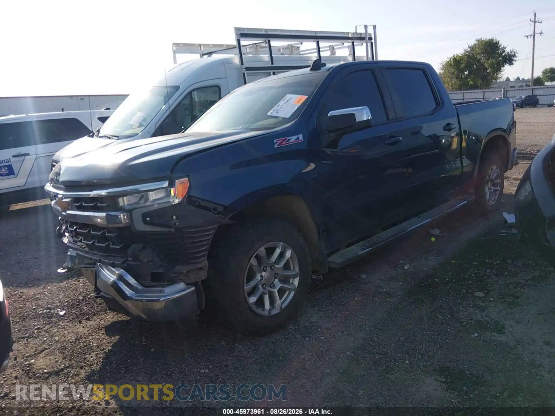 2 Photograph of a damaged car 2GCUDDED5R1202245 CHEVROLET SILVERADO 1500 2024